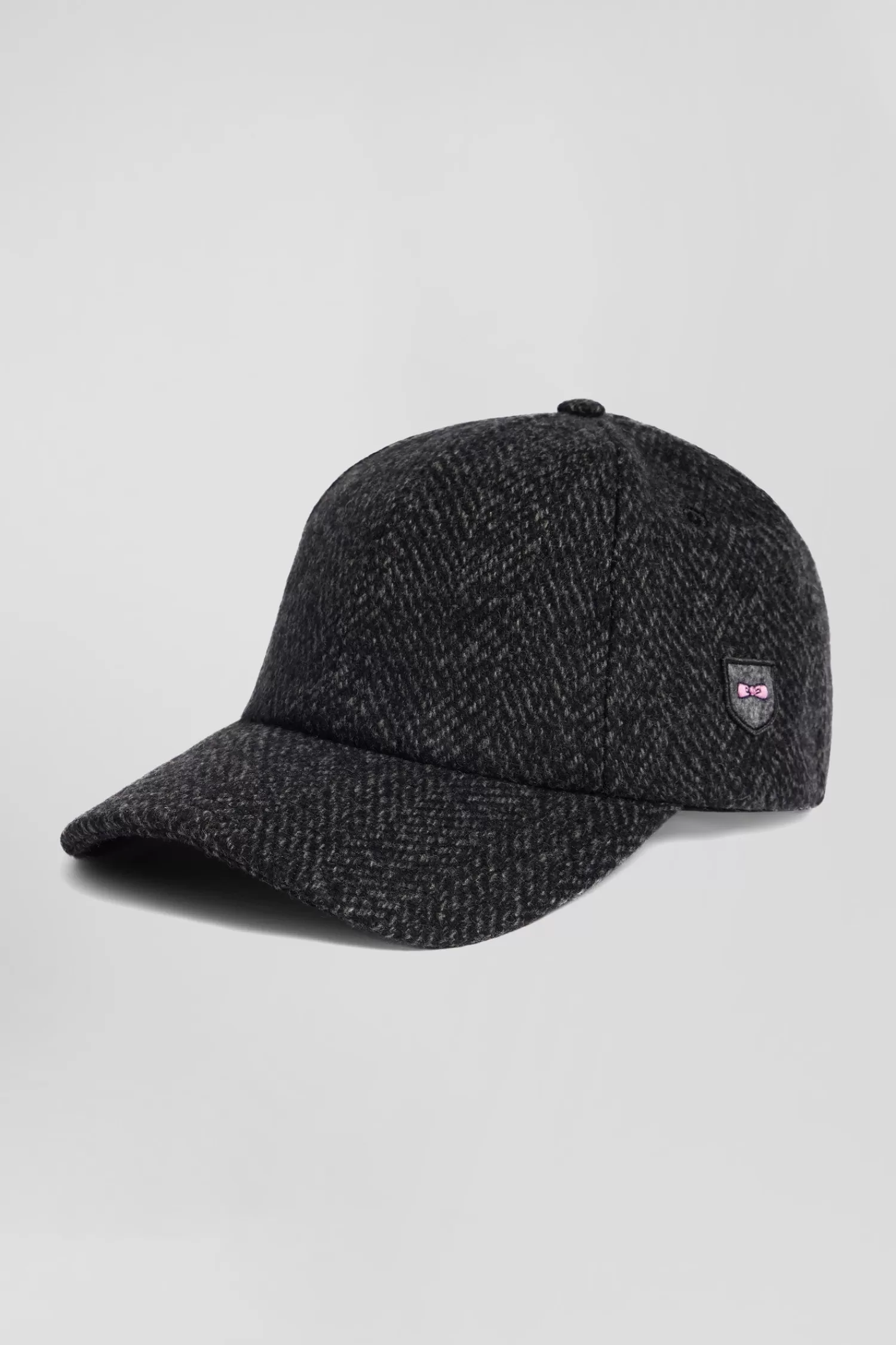Eden Park Anthracite grey wool blend cap< Caps