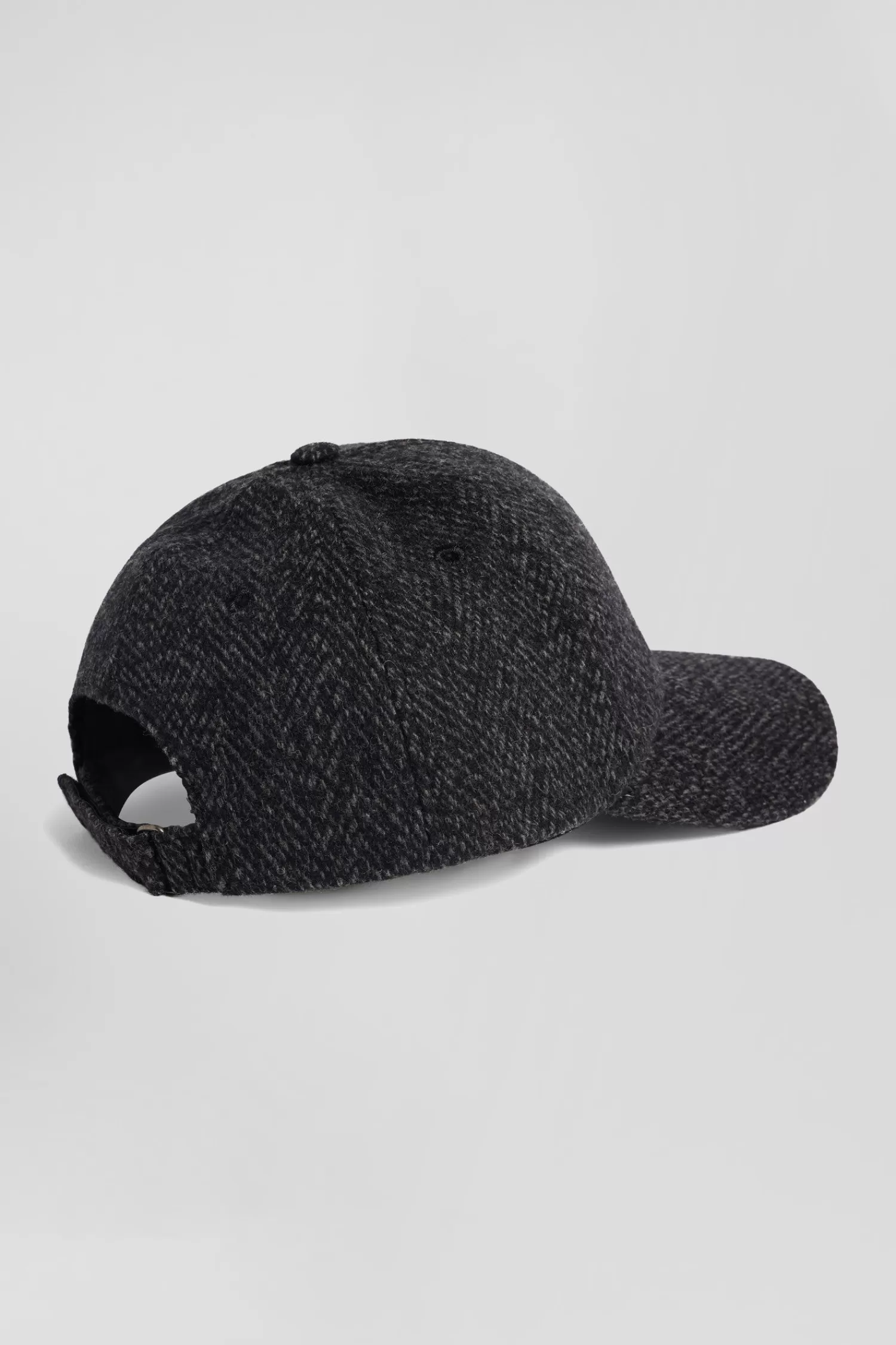Eden Park Anthracite grey wool blend cap< Caps