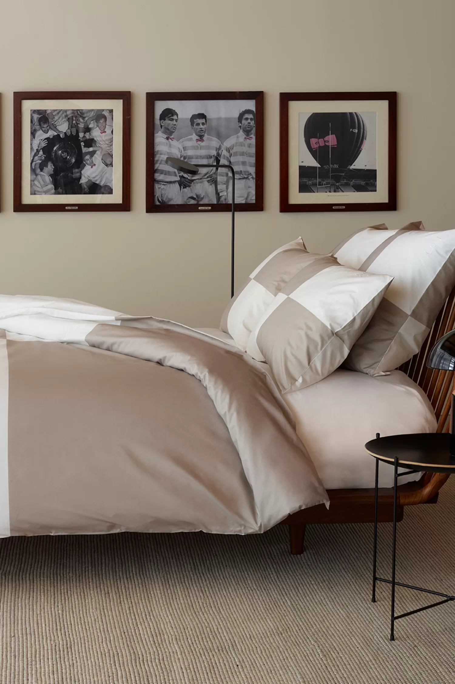 Eden Park Barbarian beige comforter cover< Duvet Covers