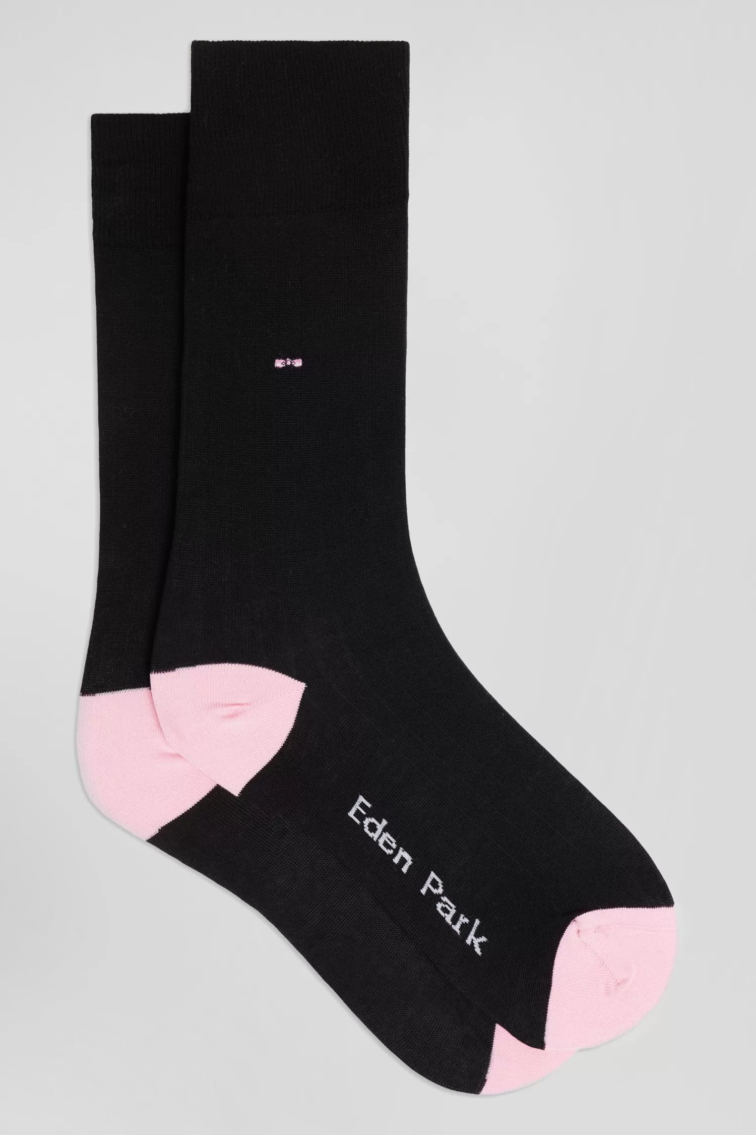 Eden Park Black and pink mixed cotton socks< Socks