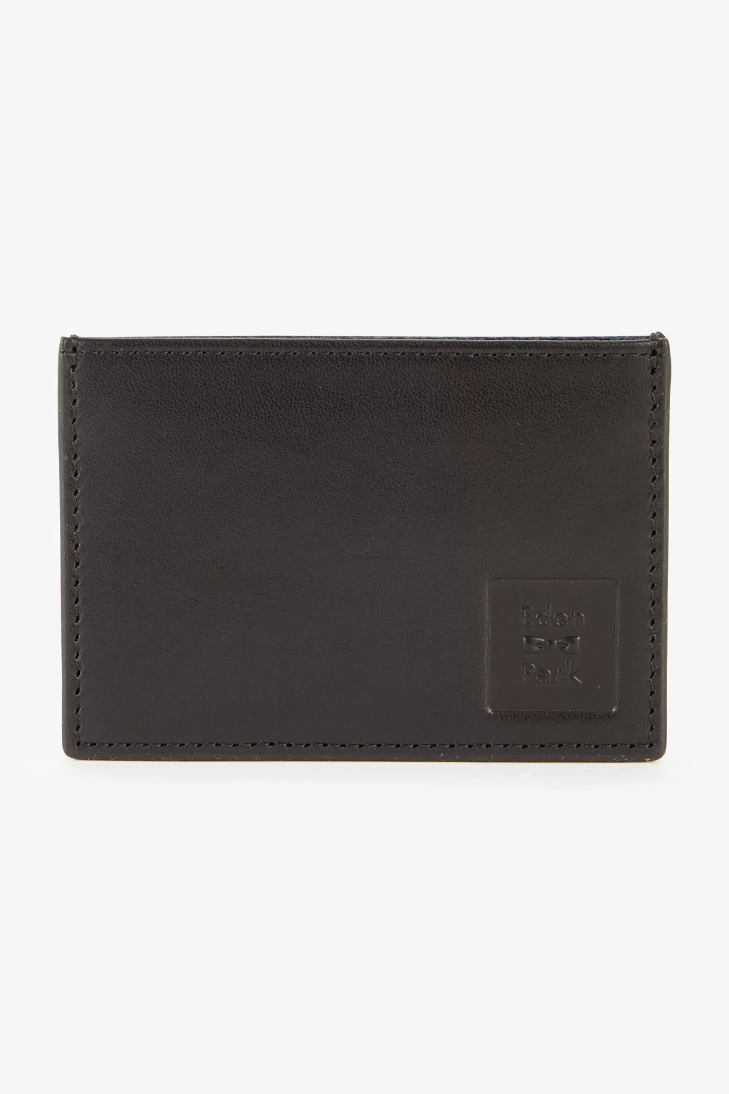 Eden Park Black leather cardholder< Card Holders