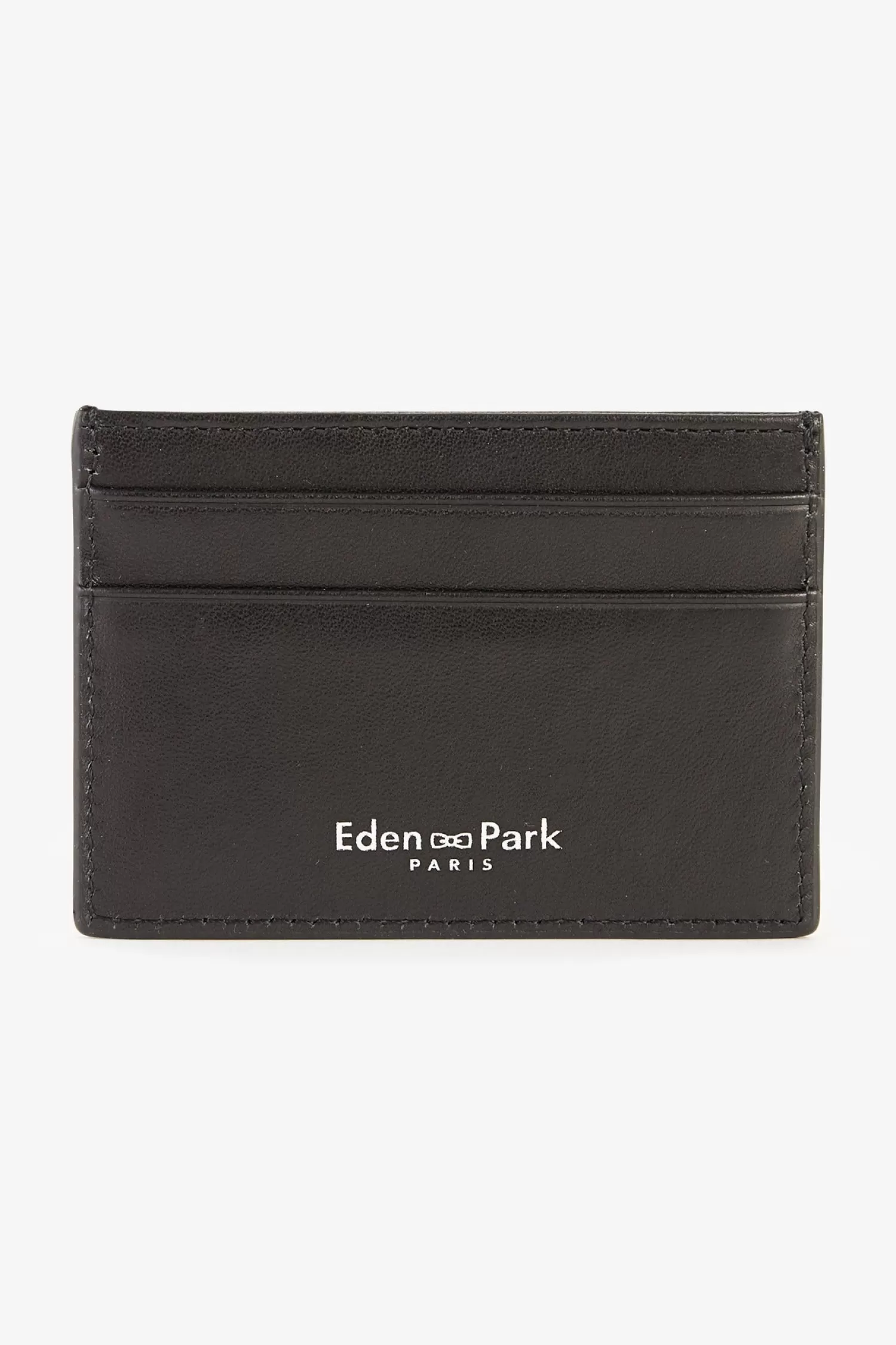 Eden Park Black leather cardholder< Card Holders
