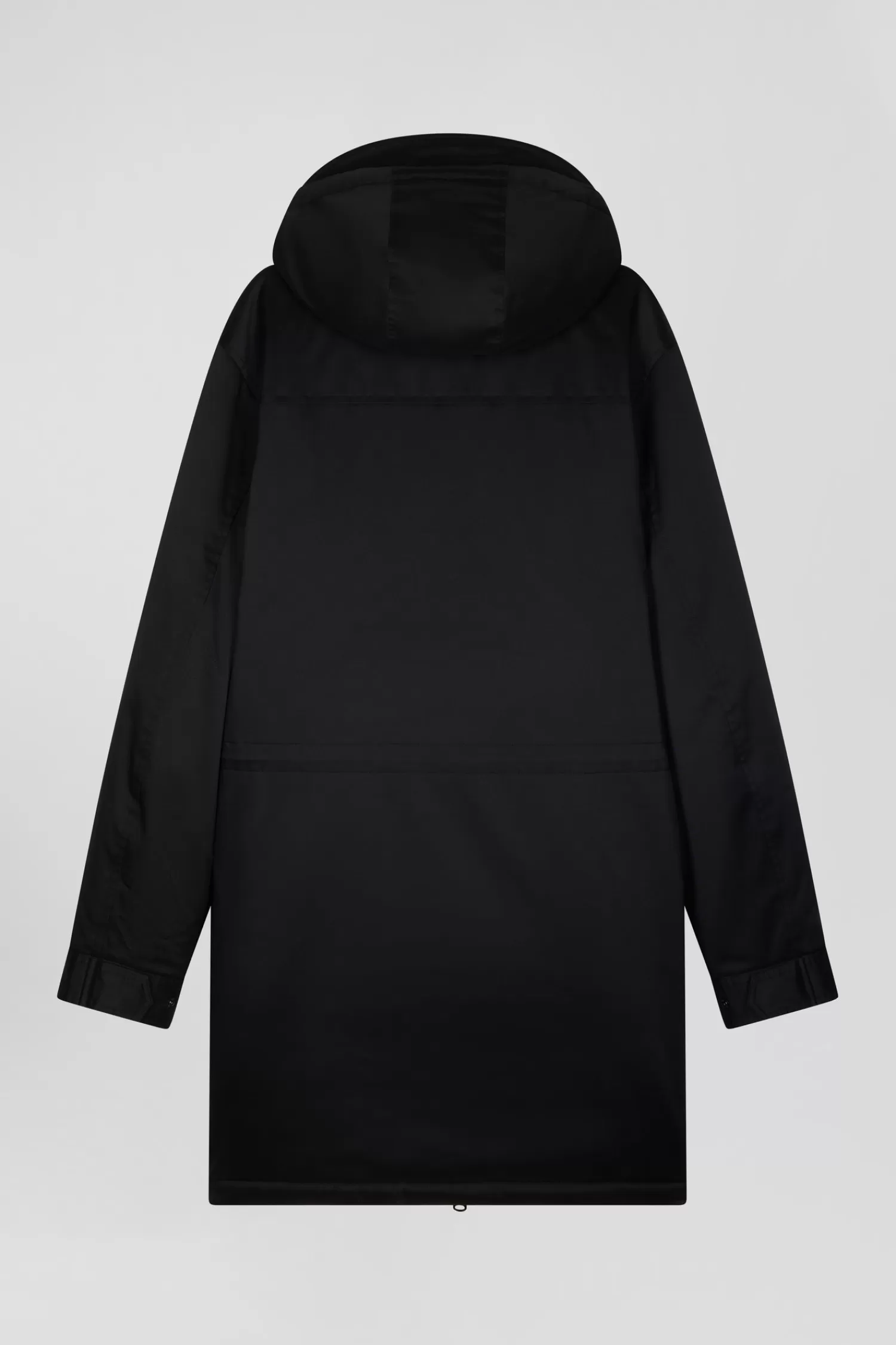 black_long_hooded_nylon_parka_3.webp Eden Park Black long hooded nylon parka< Coats And Jackets