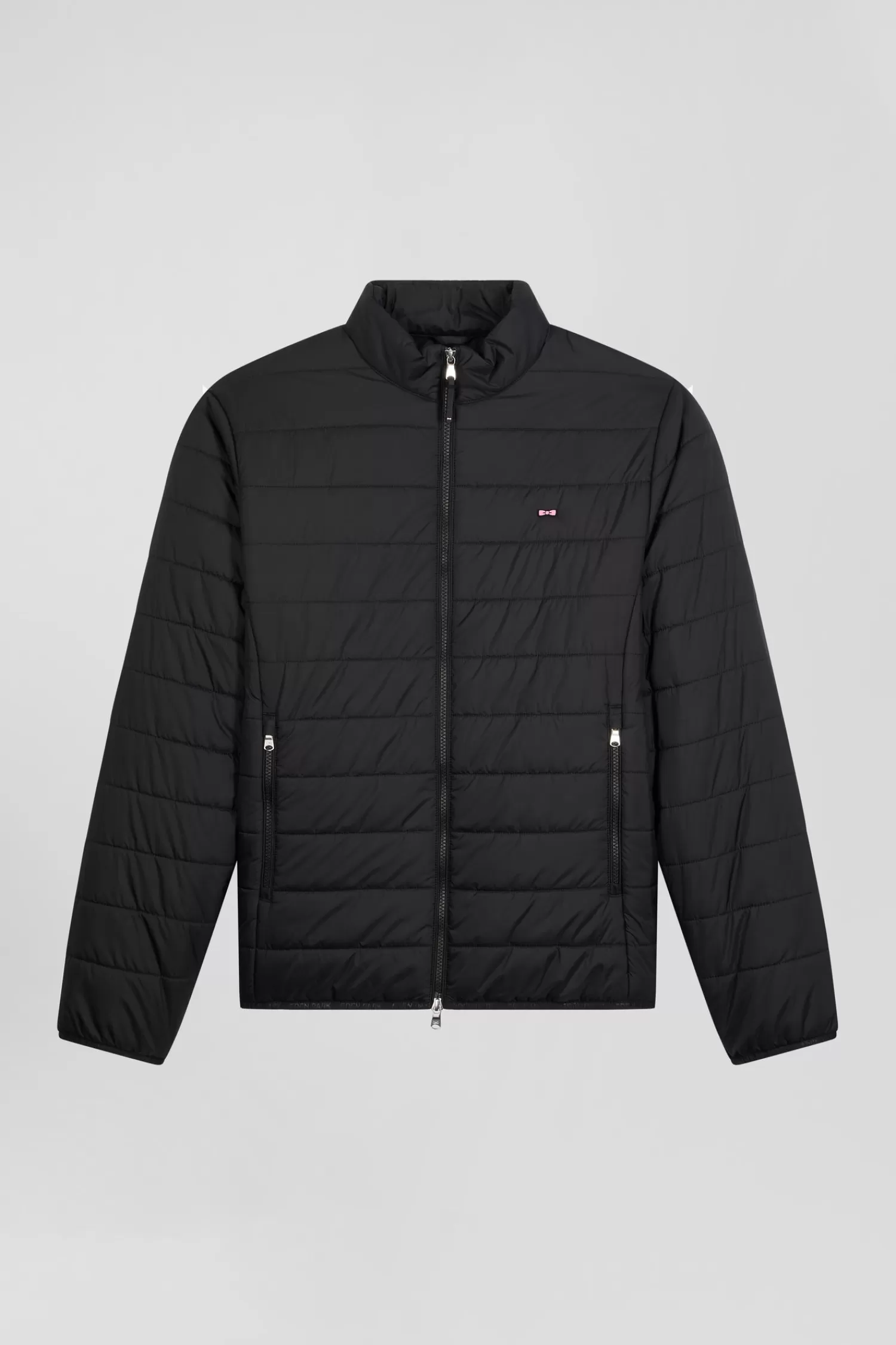 Eden Park Black long-sleeved high collar down jacket< Coats And Jackets
