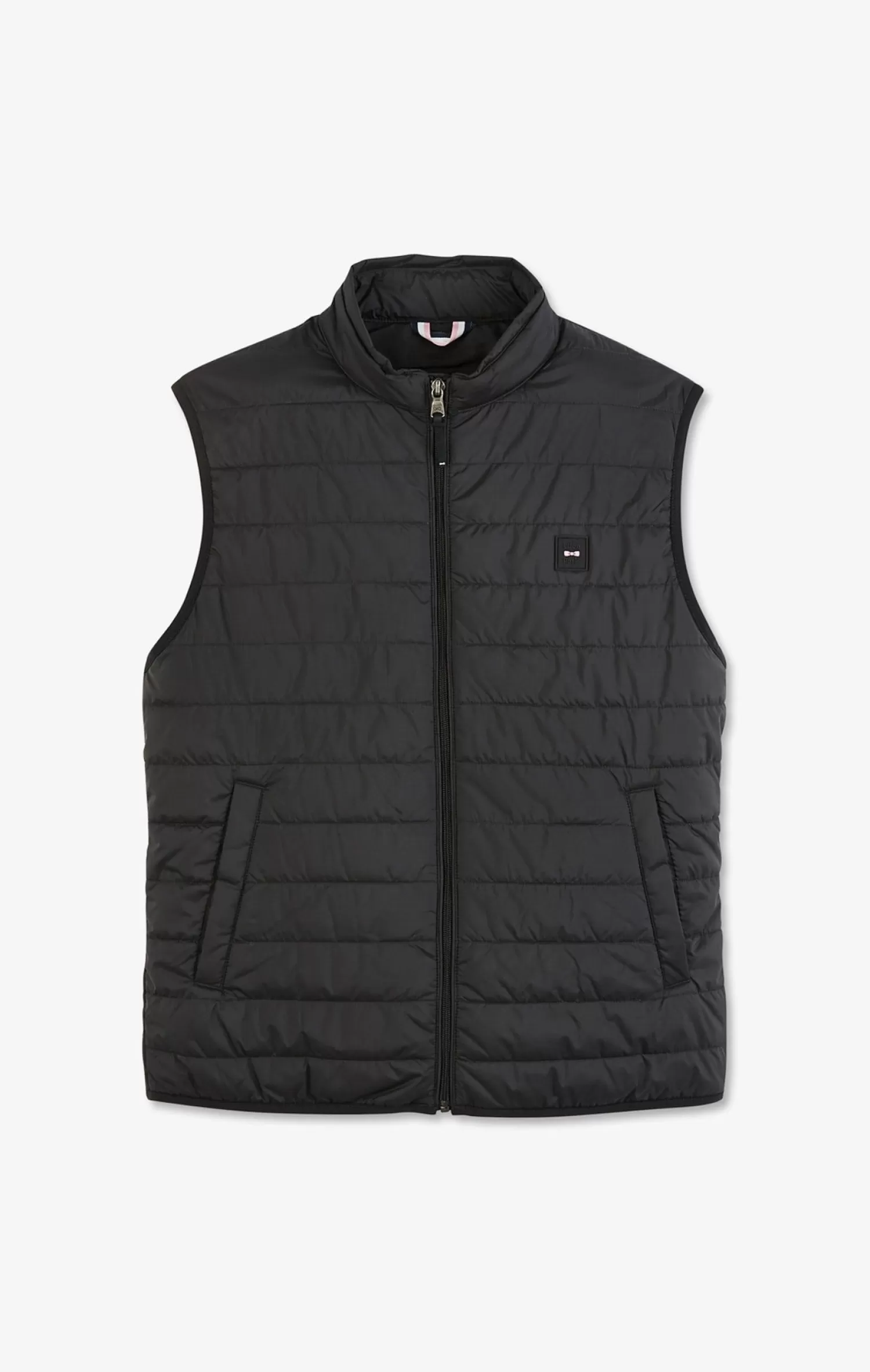 Eden Park Black sleeveless down jacket< Coats And Jackets