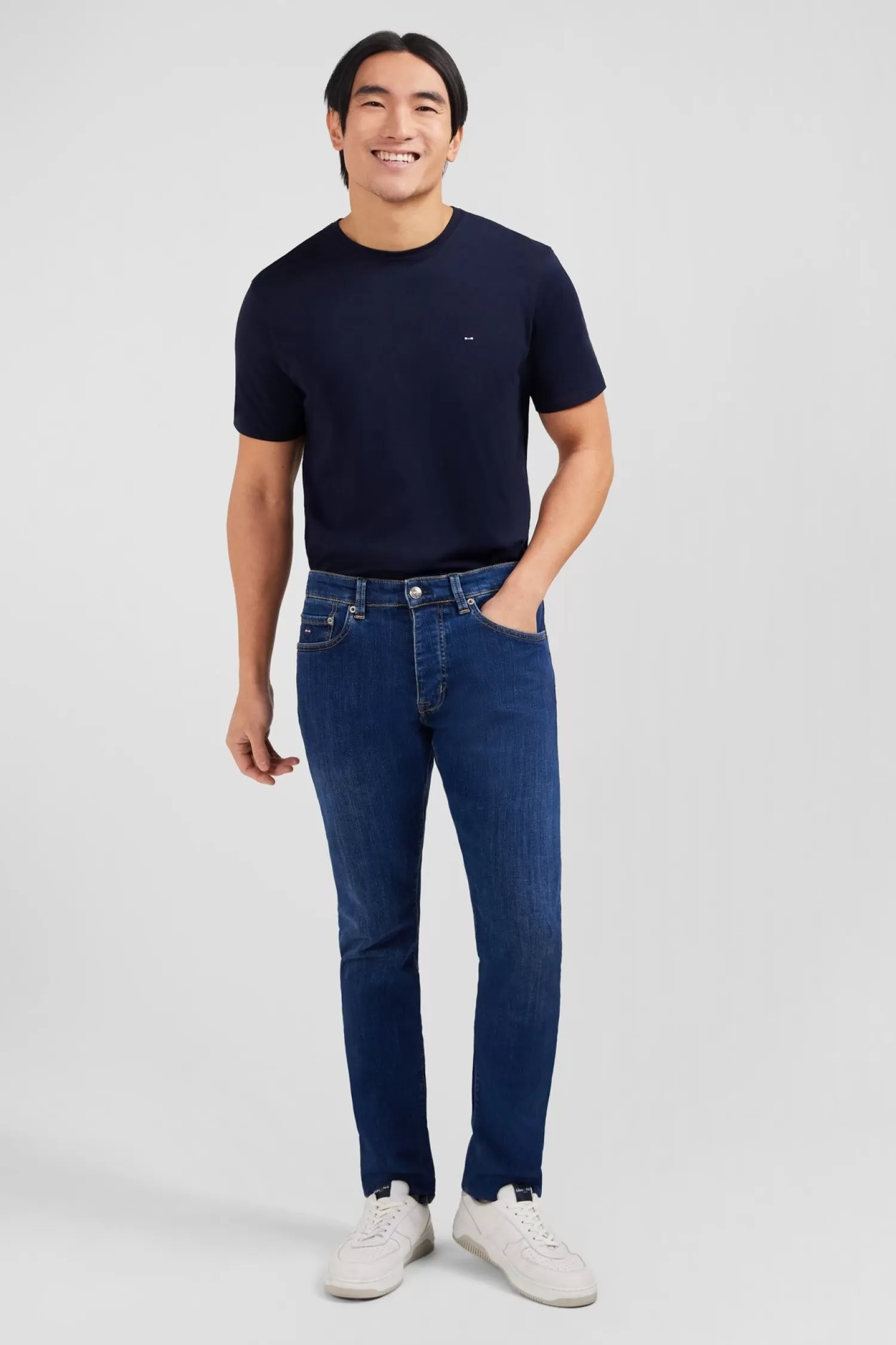 Eden Park Blue jeans in stretch cotton< Pants