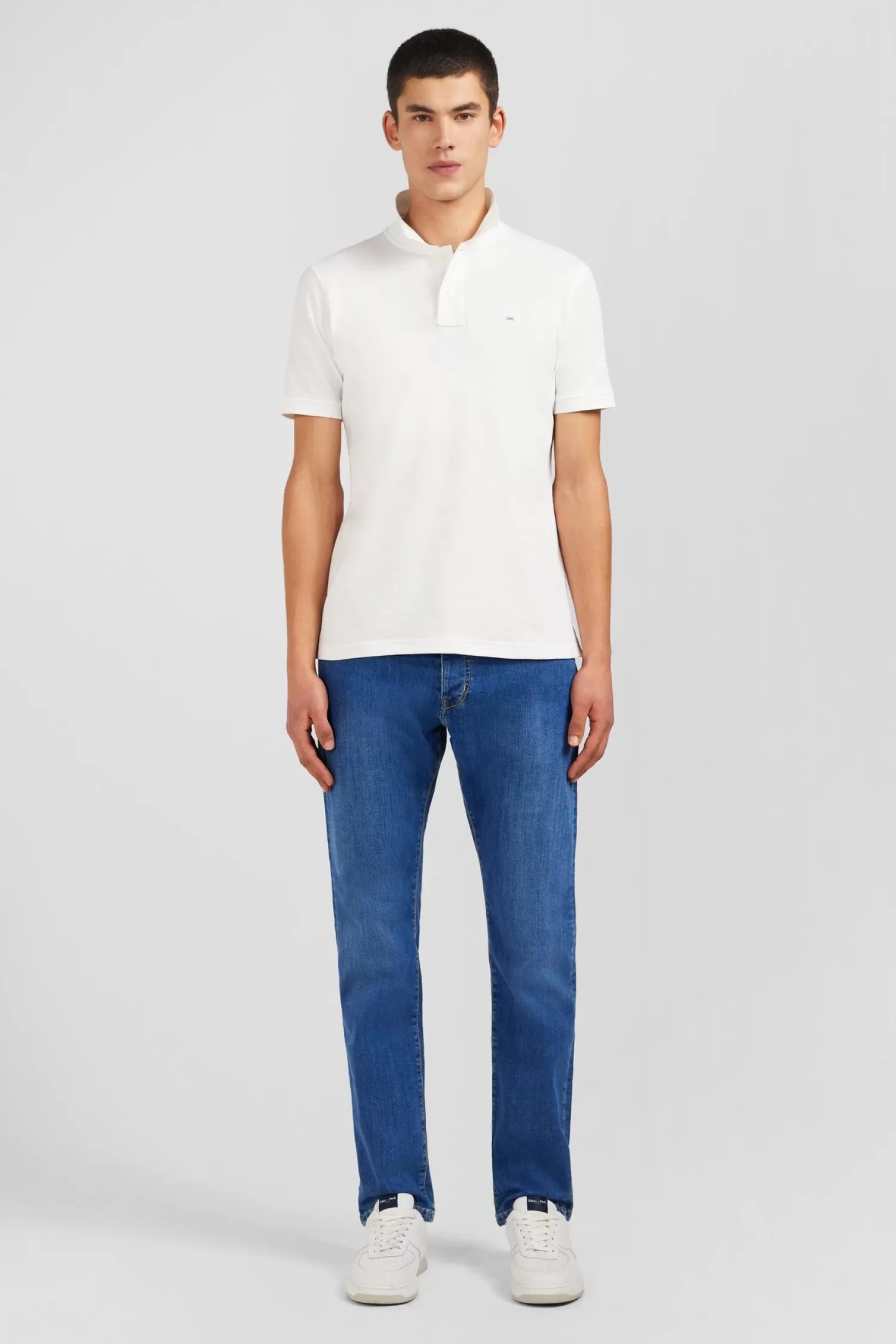 Eden Park Blue jeans in stretch cotton< Pants