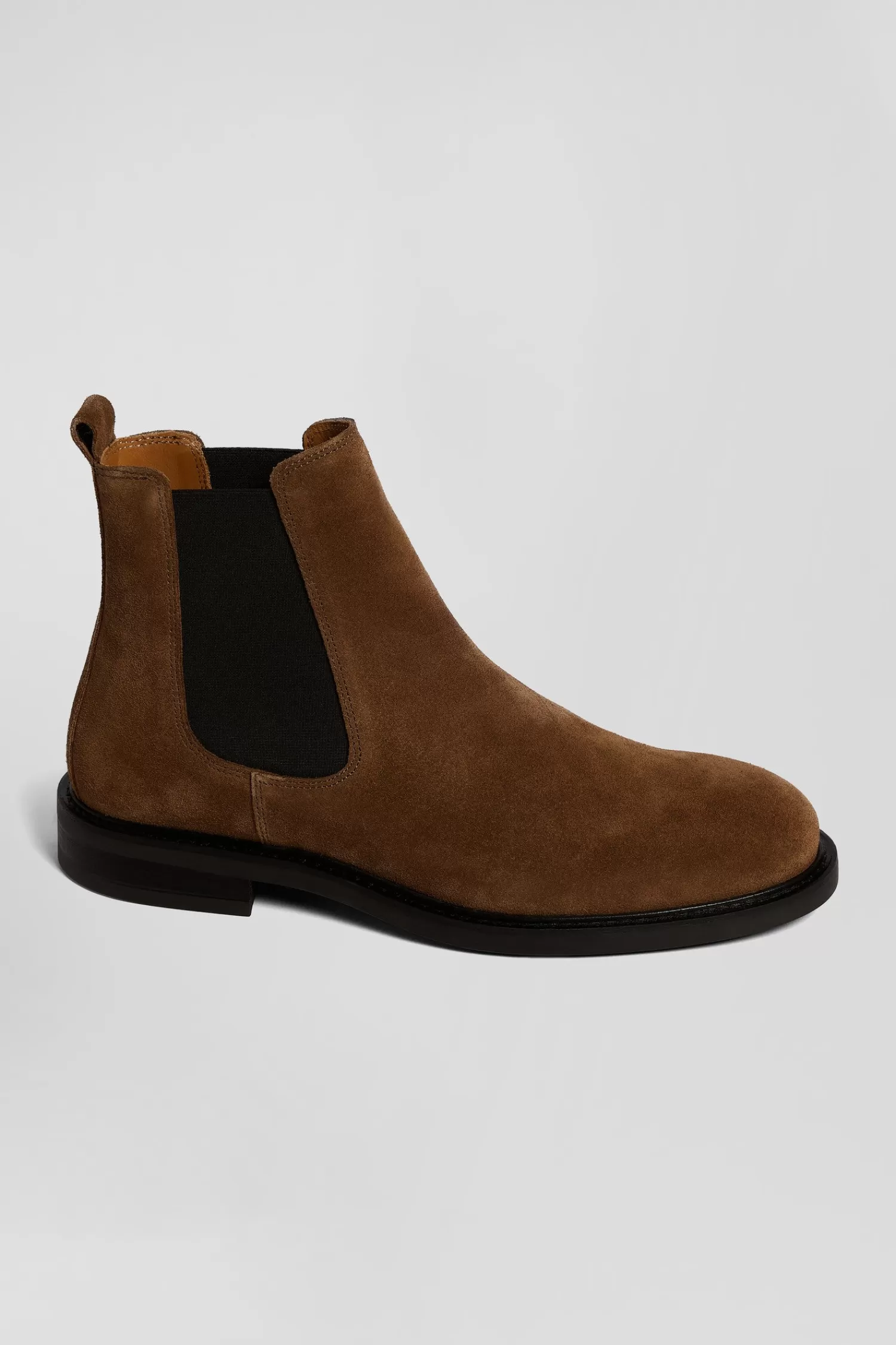 Eden Park Brown cowhide leather Chelsea boots< Boots
