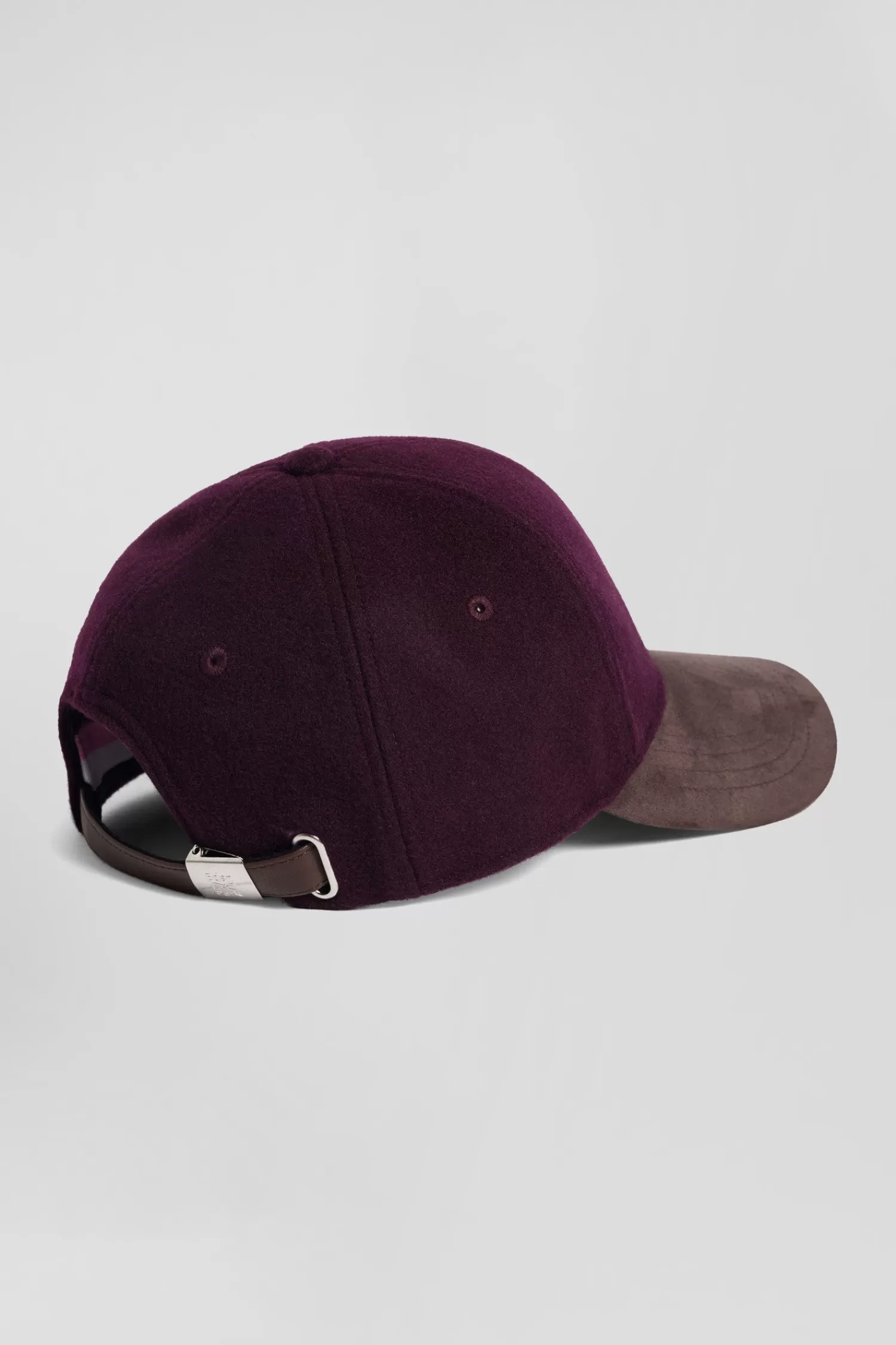burgundy_and_brown_wool_felt_cap_2.webp Eden Park Burgundy and brown wool felt cap< Caps