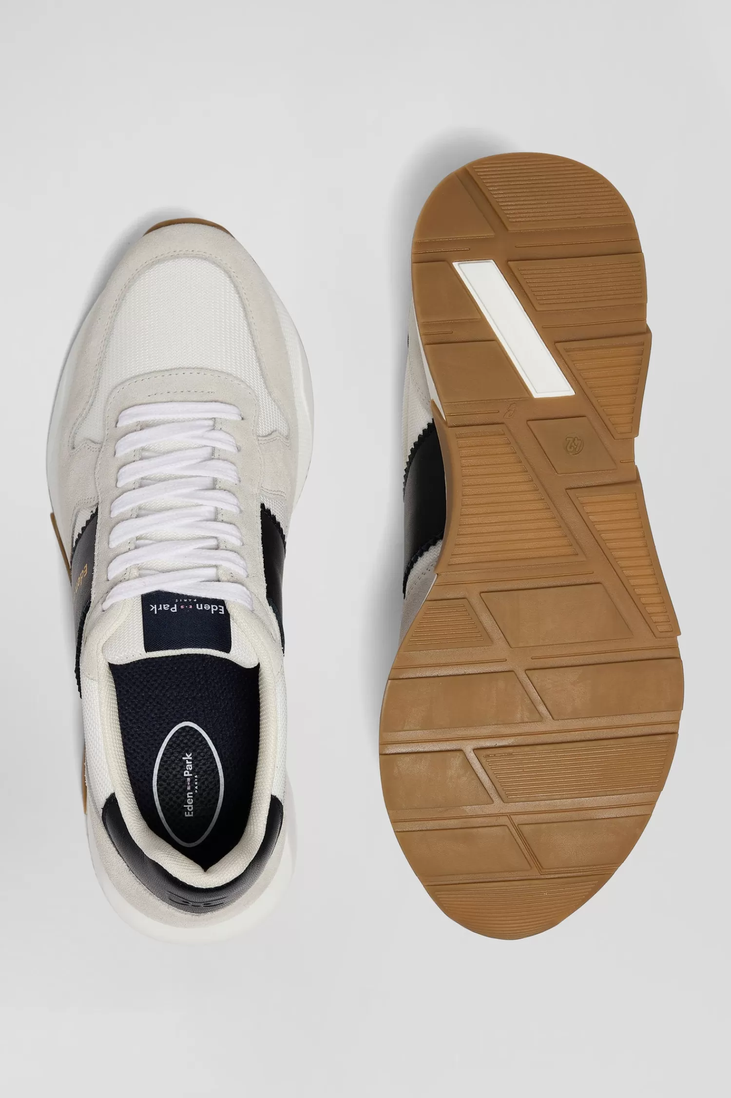 chunky_sole_beige_and_navy_blue_leather_sneakers_5.webp Eden Park Chunky sole beige and navy blue leather sneakers< Sneakers