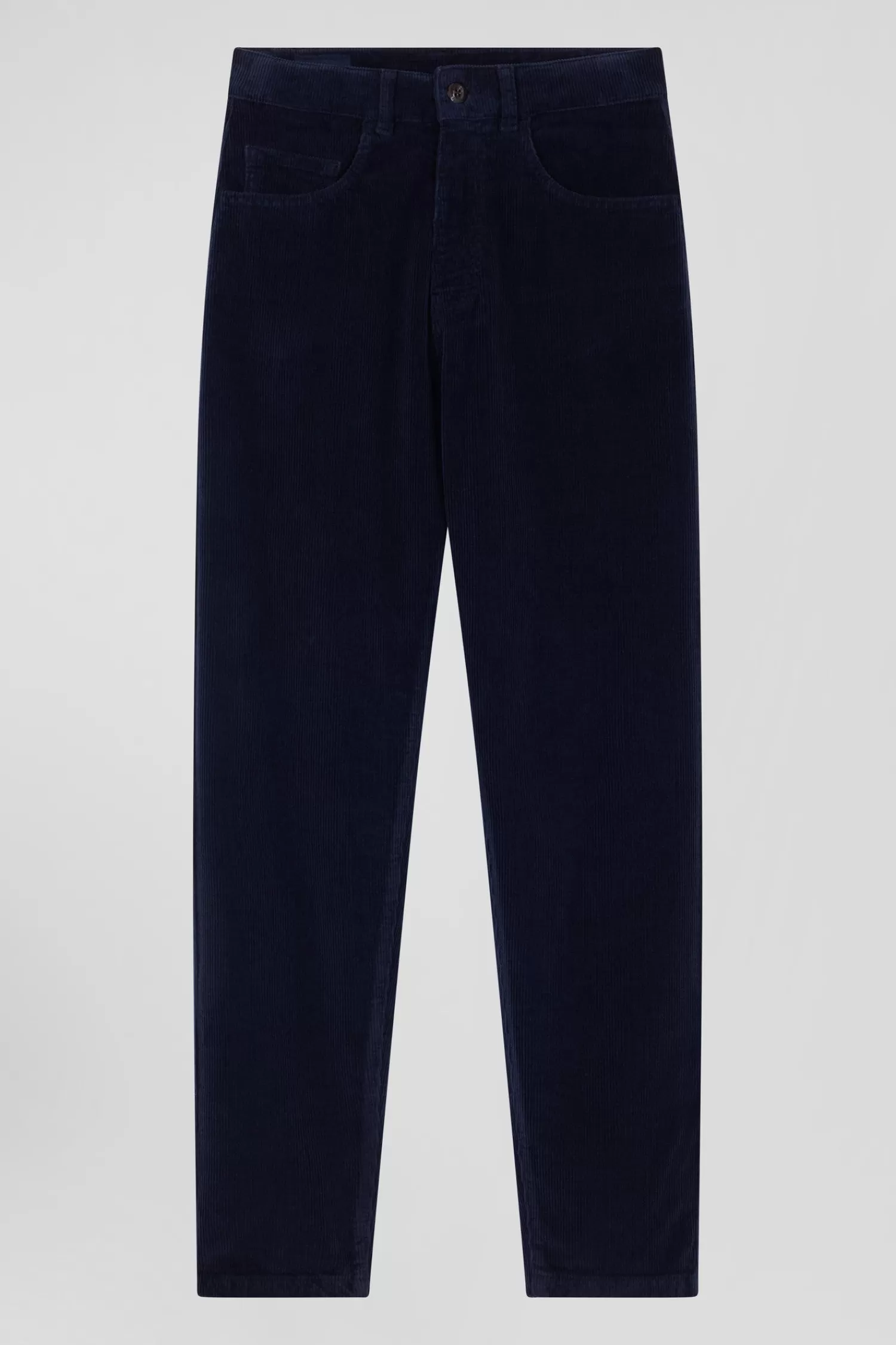 Eden Park Comfort navy blue stretch cotton 5-pocket jeans<Women Pants