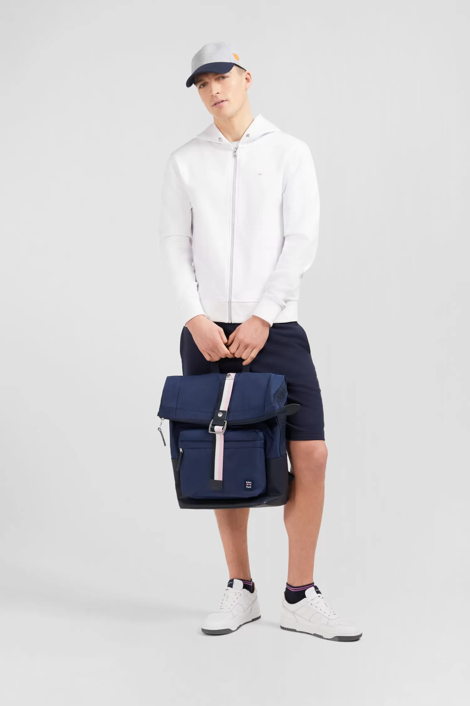 Eden Park Dark blue backpack< Backpacks
