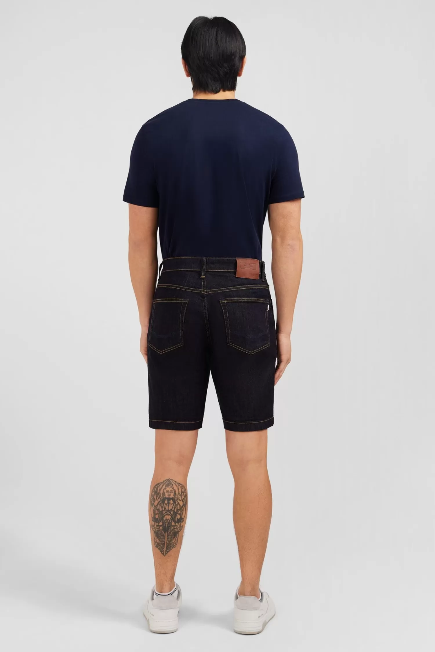 Eden Park Dark blue denim shorts< Shorts And Bermudas