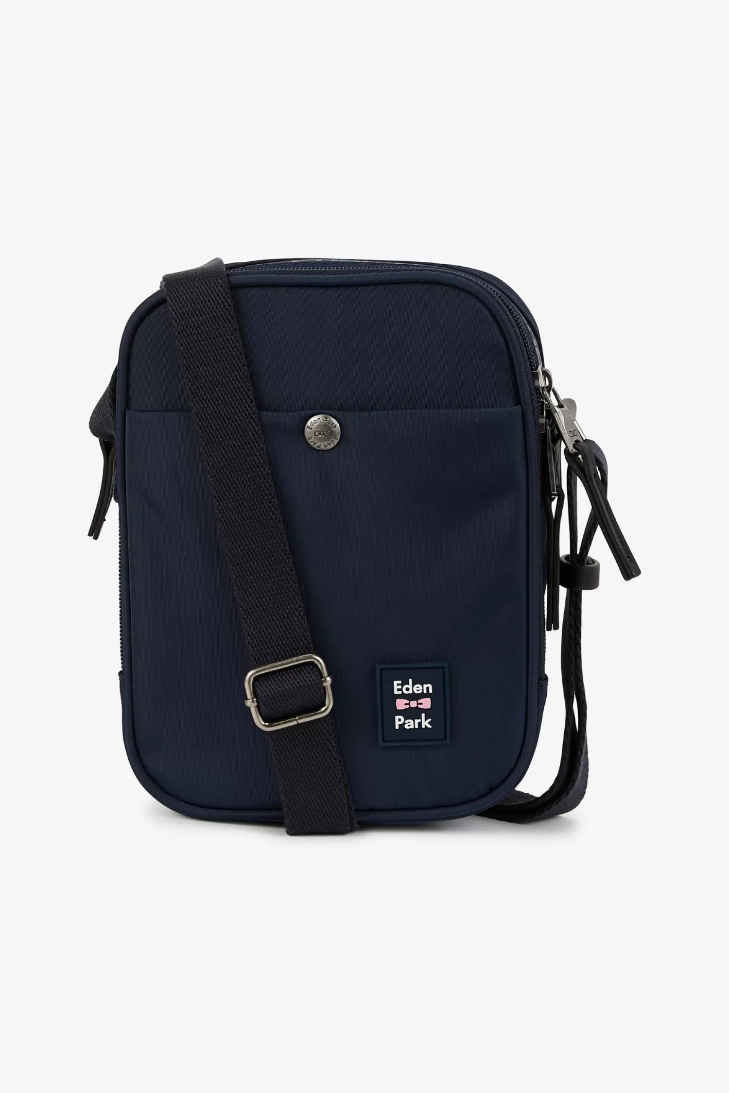 Eden Park Dark blue rectangular messenger bag< Bags