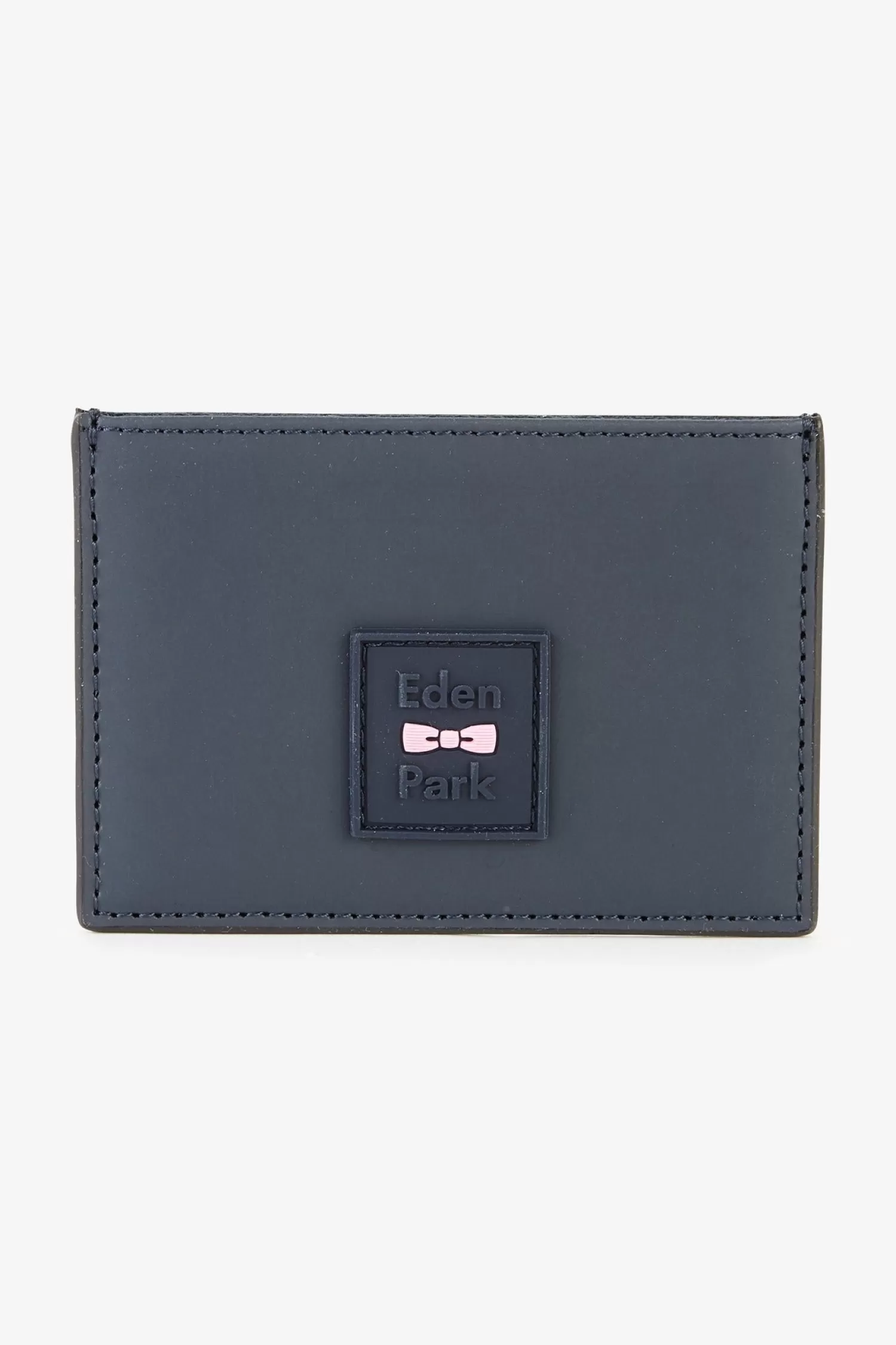 Eden Park Dark blue rubber cardholder< Card Holders