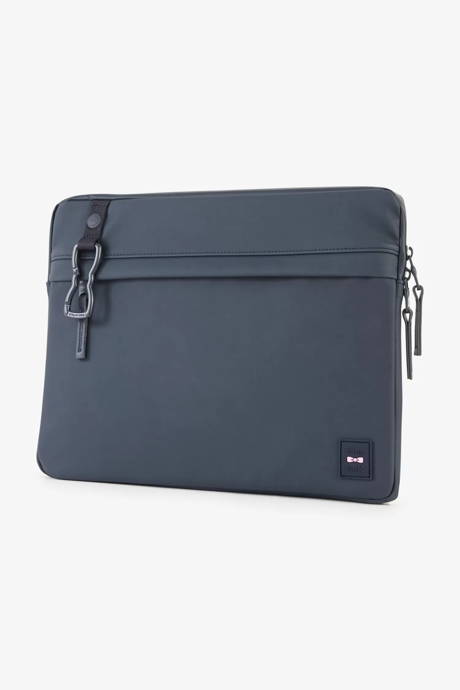 Eden Park Dark blue rubber laptop sleeve< Bags