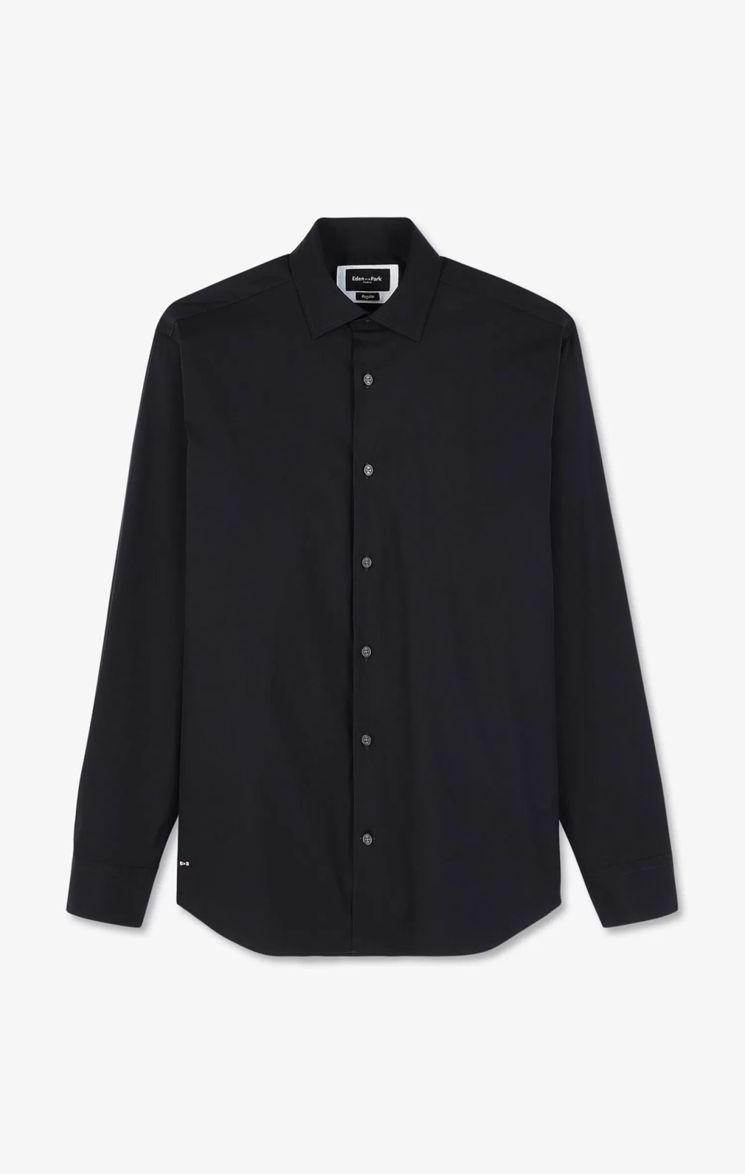 Eden Park Dark blue shirt in stretch cotton< Shirts