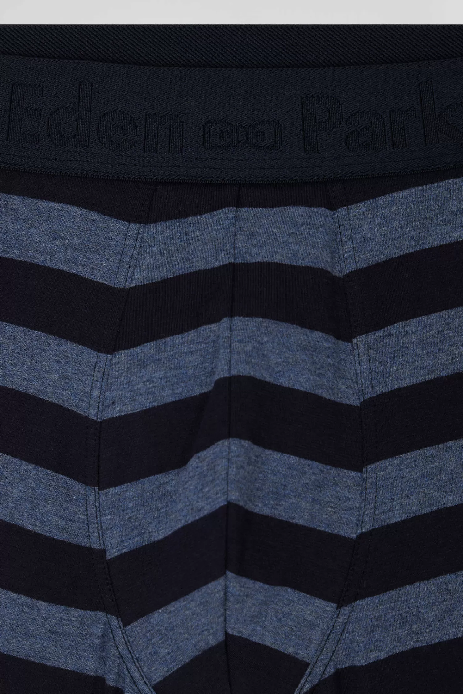 dark_blue_striped_stretch_cotton_boxers_4.webp Eden Park Dark blue striped stretch cotton boxers< Underwear