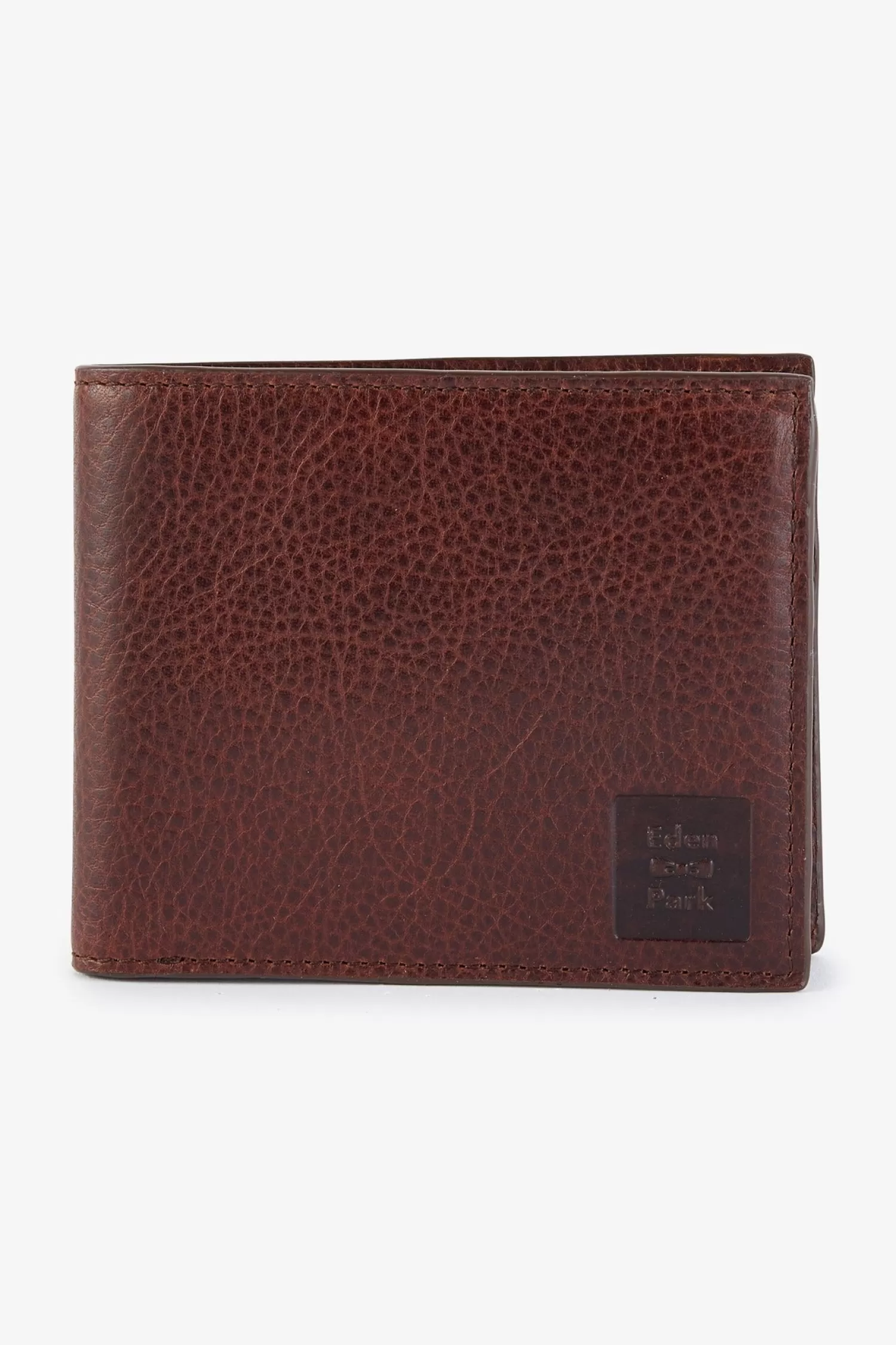 Eden Park Dark brown leather wallet< Portfolios