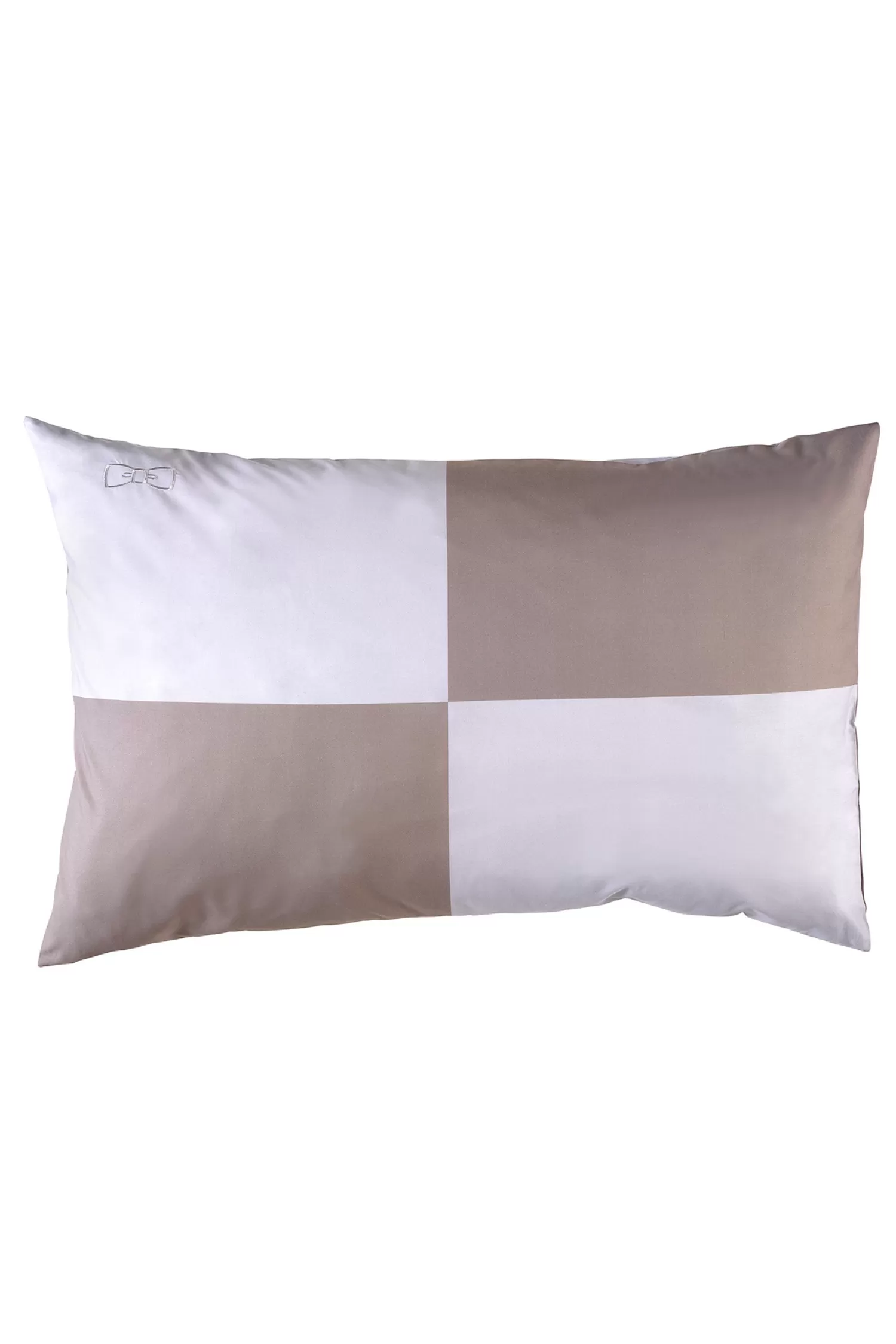 Eden Park Duo of rectangular barbarian pillow case - grey< Pillowcases