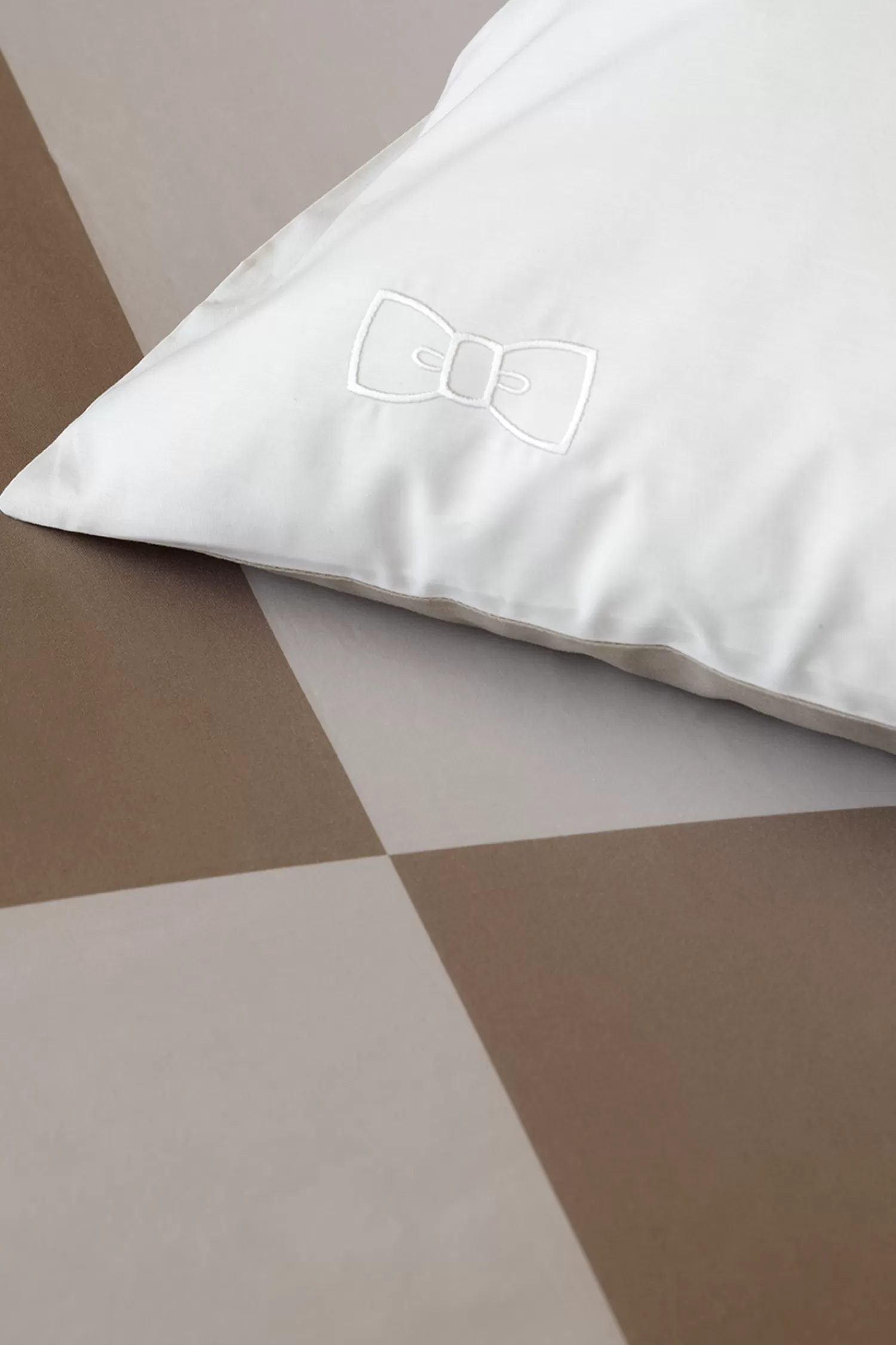 Eden Park Duo of square barbarian pillow case - beige< Pillowcases