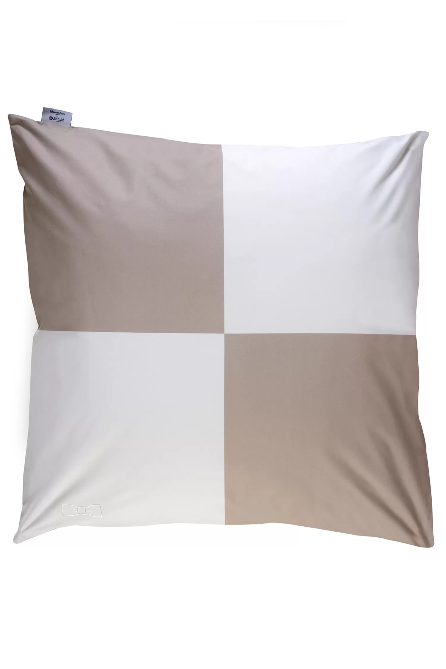 Eden Park Duo of square barbarian pillow case - beige< Pillowcases