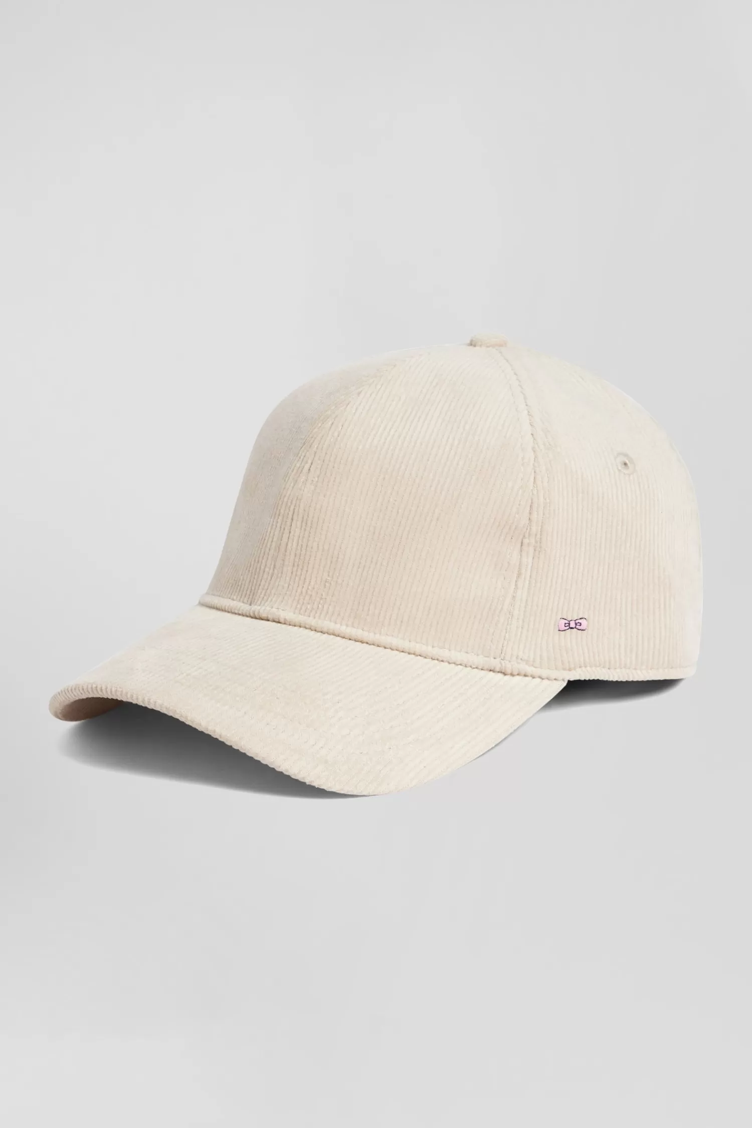 Eden Park Ecru corduroy cap<Women Accessories | Caps