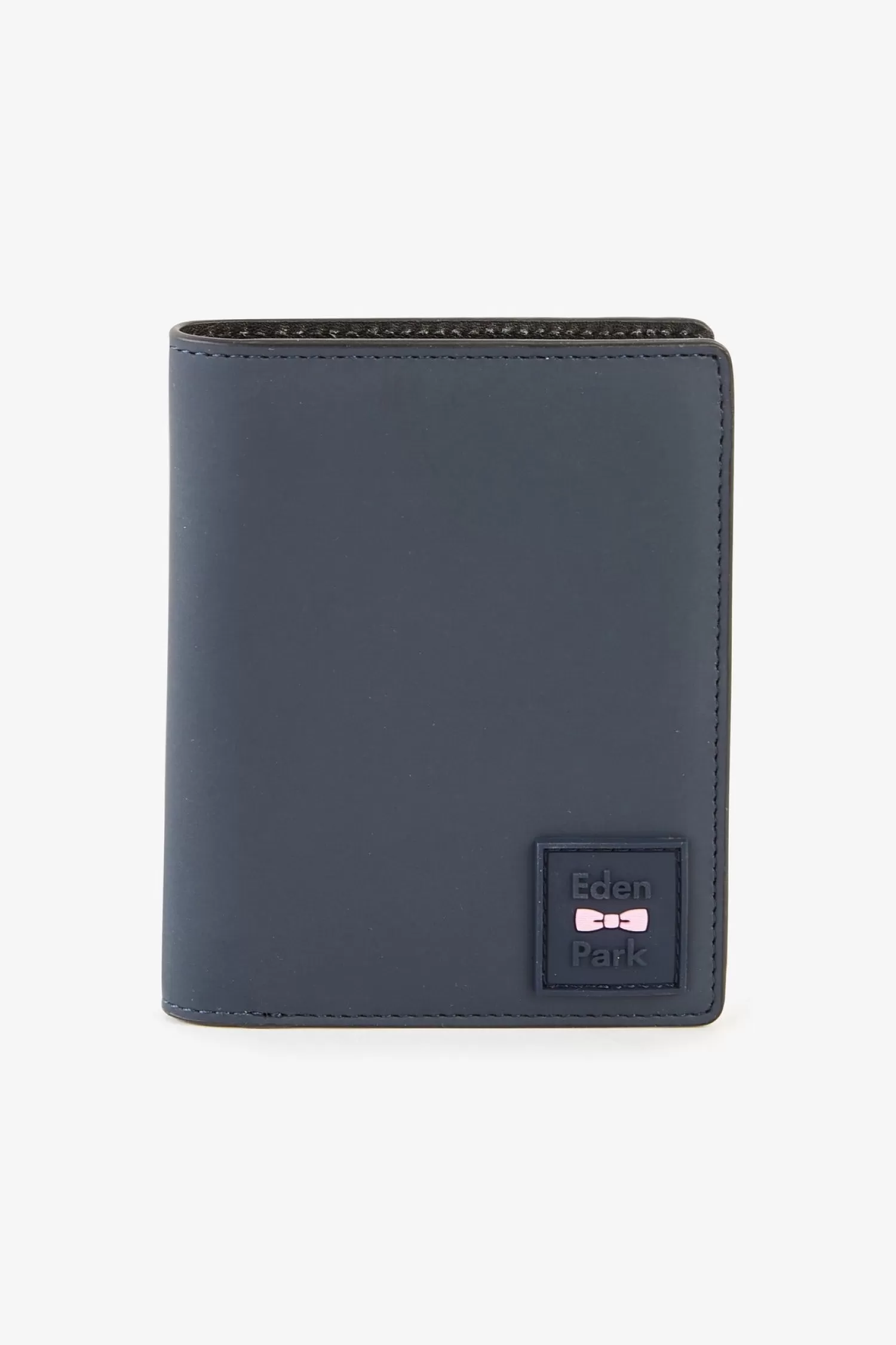 Eden Park French navy rubber wallet< Portfolios
