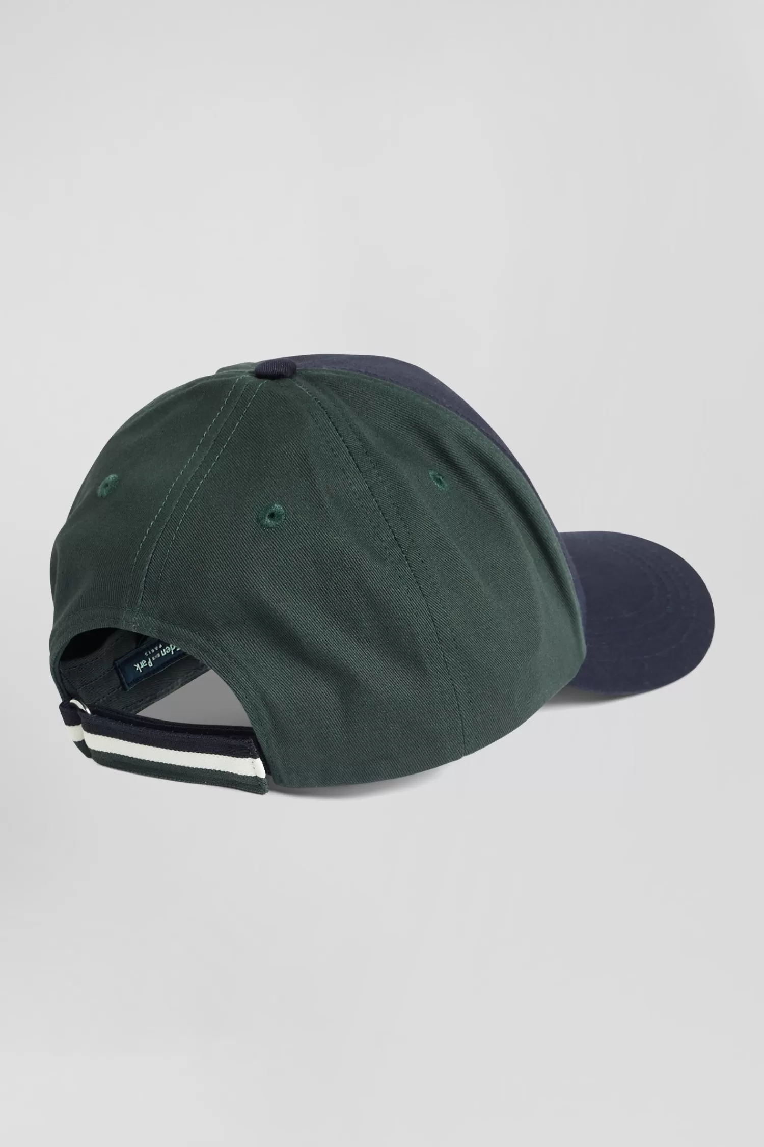 Eden Park Green bicolour cotton cap< Caps