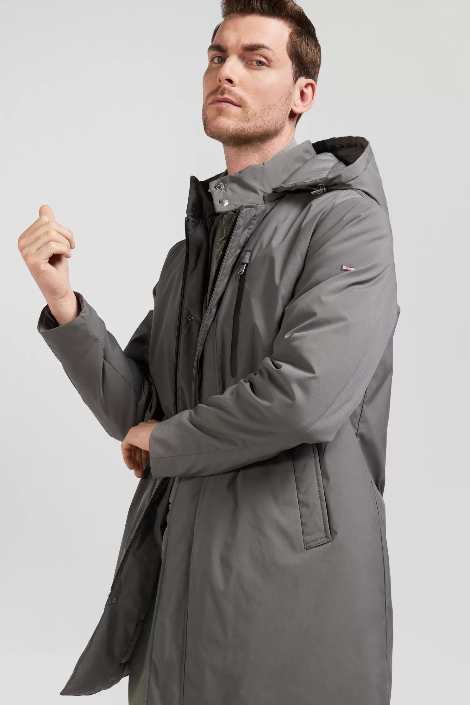 grey_hooded_parka_2.webp Eden Park Grey hooded parka< Coats And Jackets