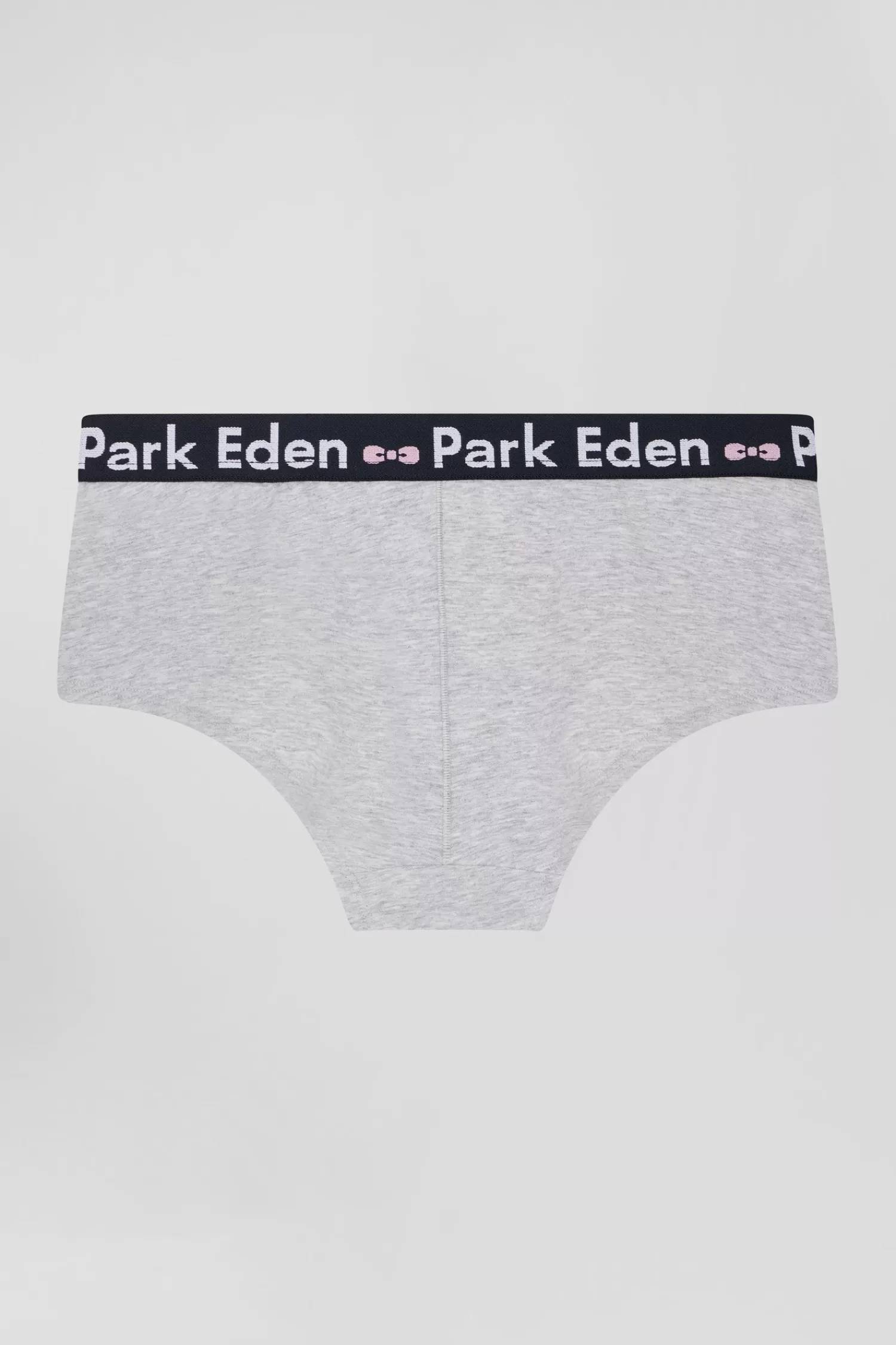 Eden Park Grey stretch cotton shorty brief<Women Underwear