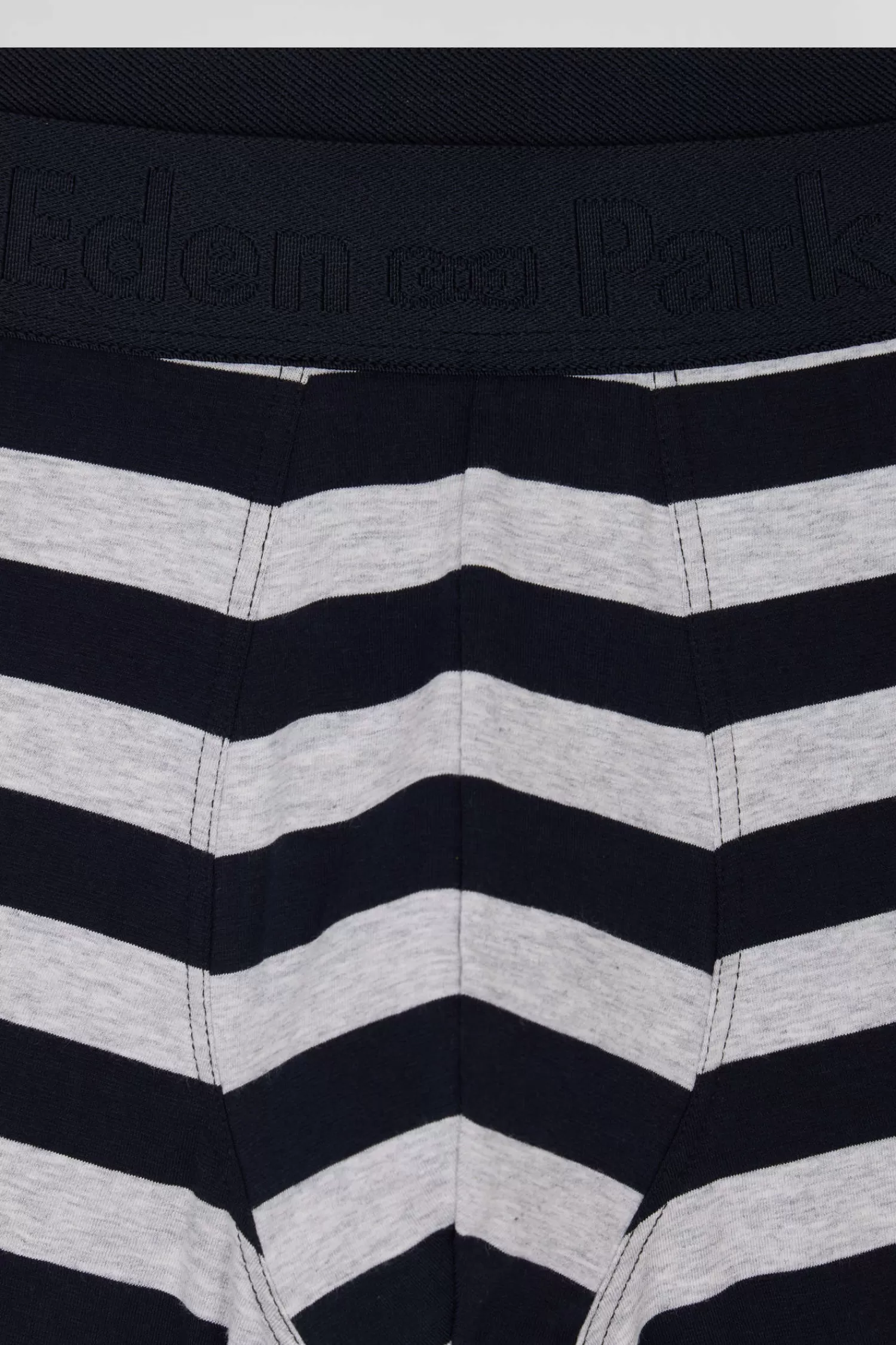 grey_striped_stretch_cotton_boxers_4.webp Eden Park Grey striped stretch cotton boxers< Underwear