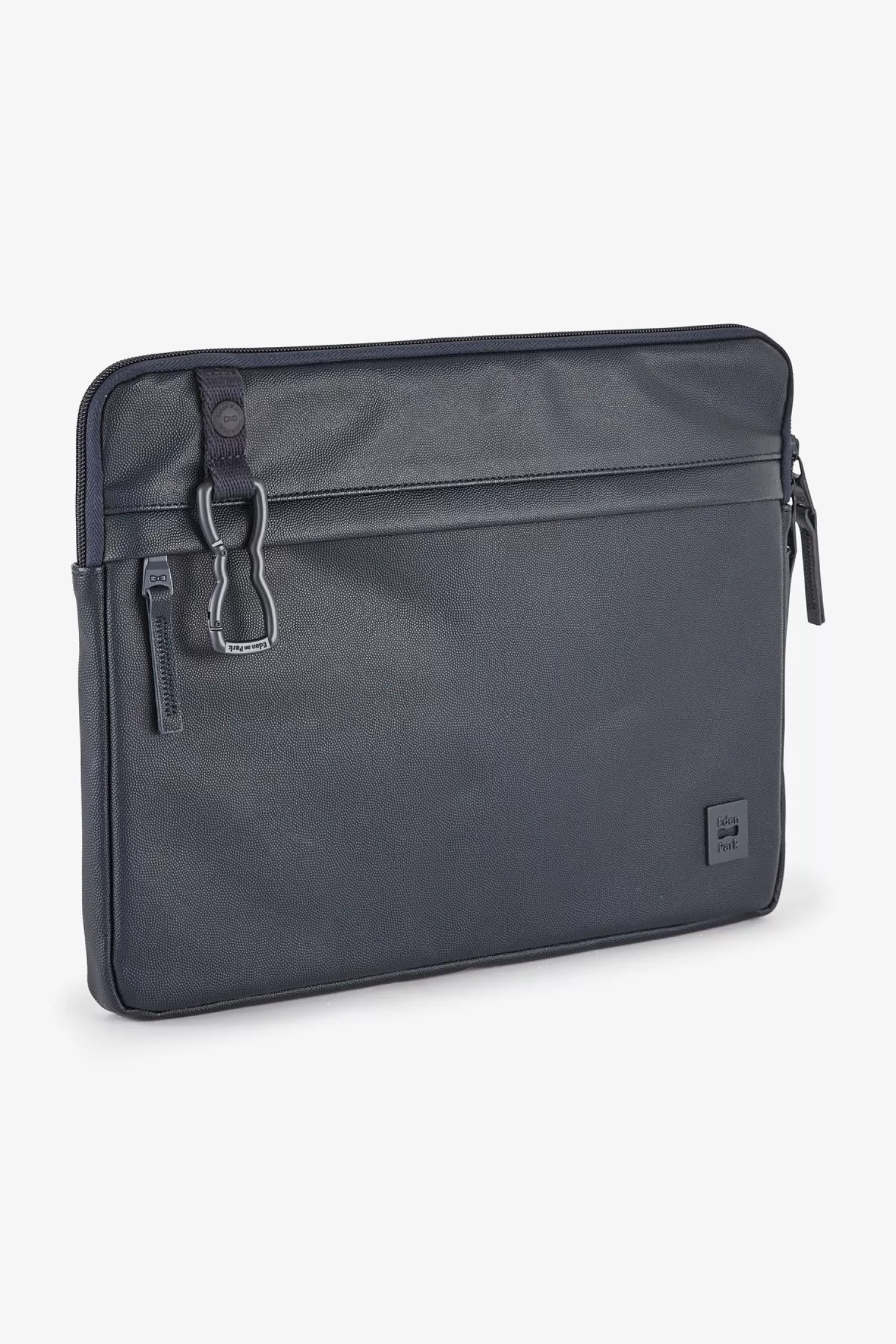 Eden Park iPad case in dark blue leather< Bags