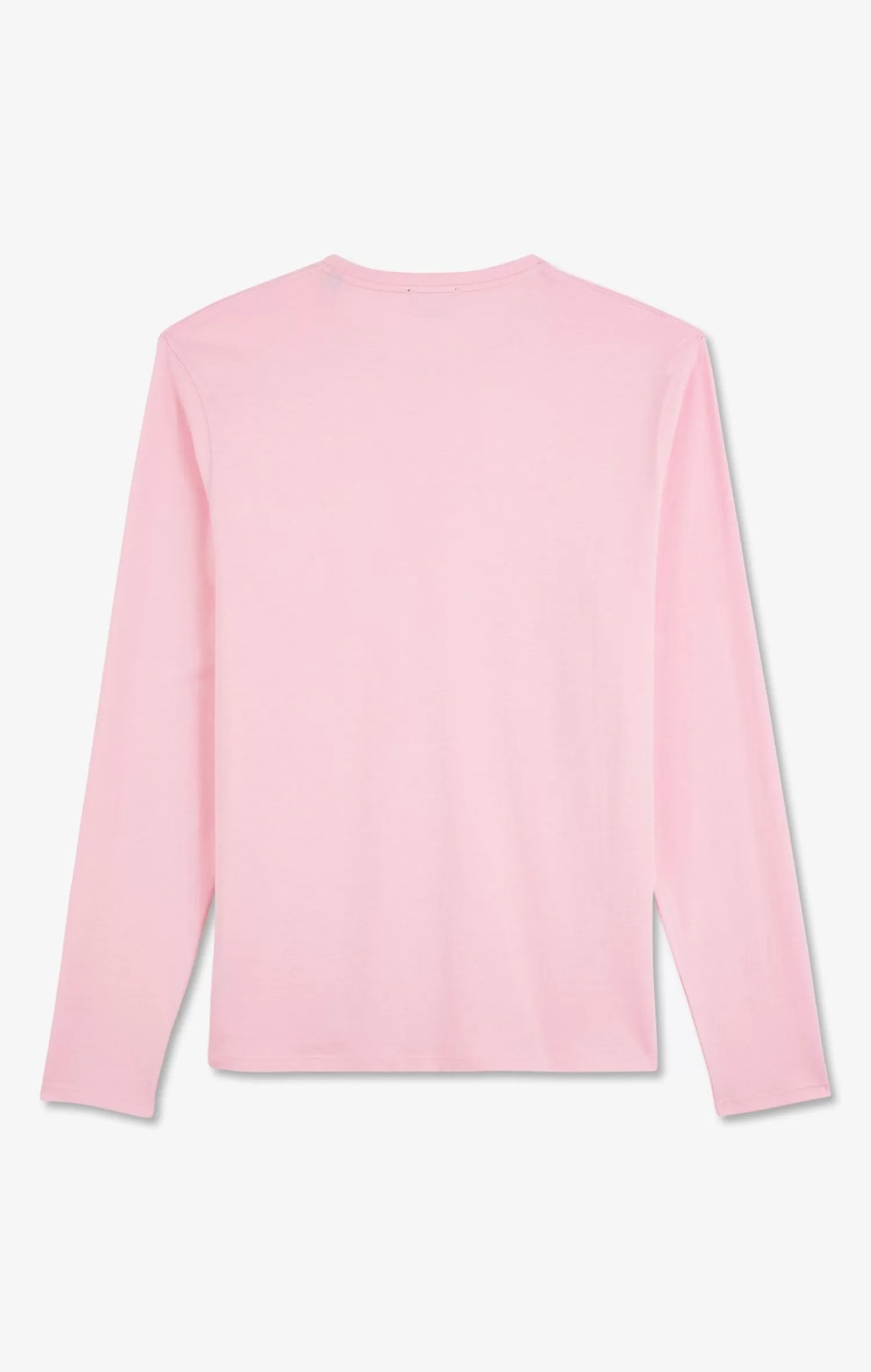 long_sleeved_pink_v_neck_tshirt_4.webp Eden Park Long sleeved pink V neck t-shirt< T-shirts