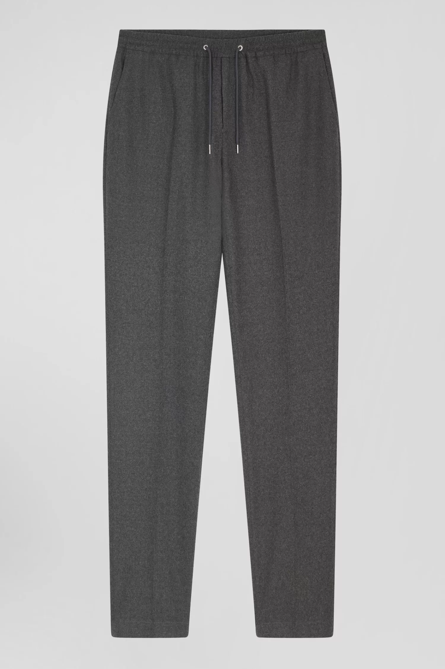 Eden Park Modern grey elastic waist trousers< Pants