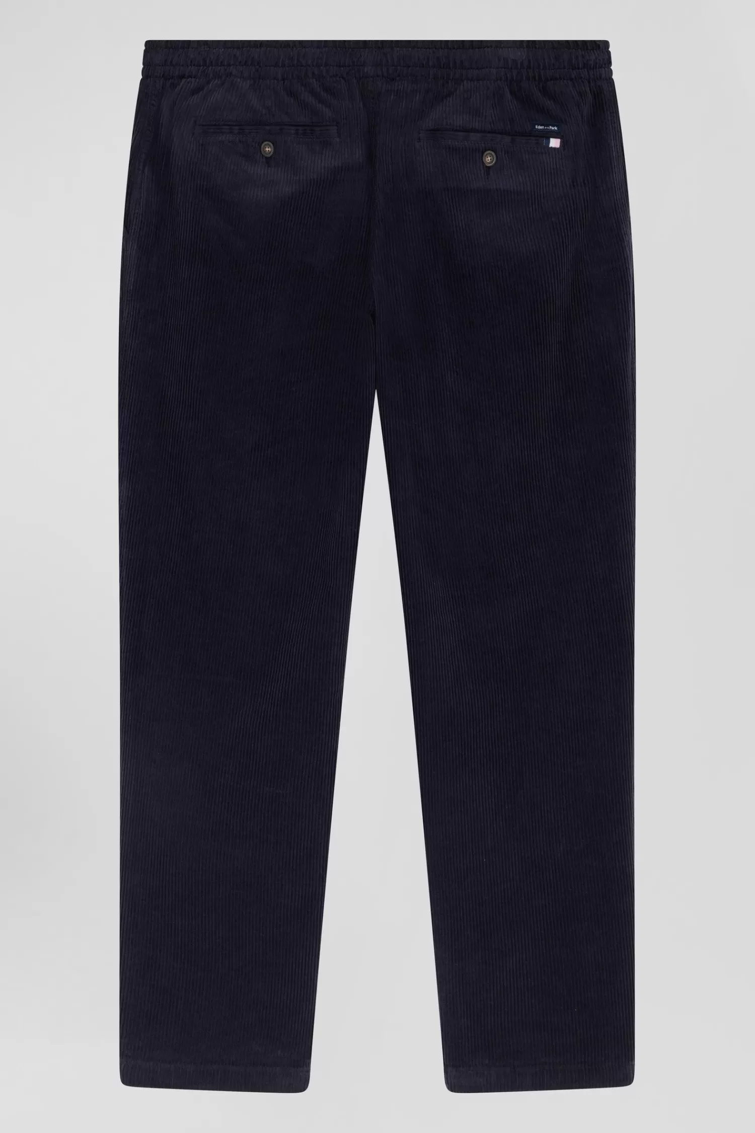 modern_navy_blue_stretch_cotton_elastic_waist_trousers_3.webp Eden Park Modern navy blue stretch cotton elastic waist trousers< Pants