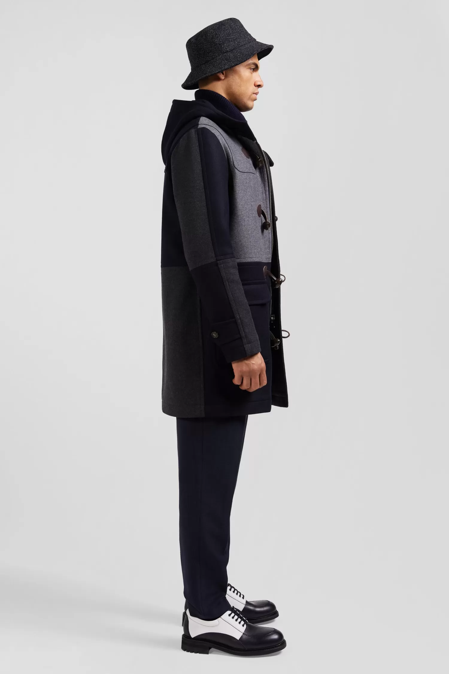 navy_blue_barbarian_wool_blend_duffle_coat_5.webp Eden Park Navy blue Barbarian wool blend duffle coat< Coats And Jackets