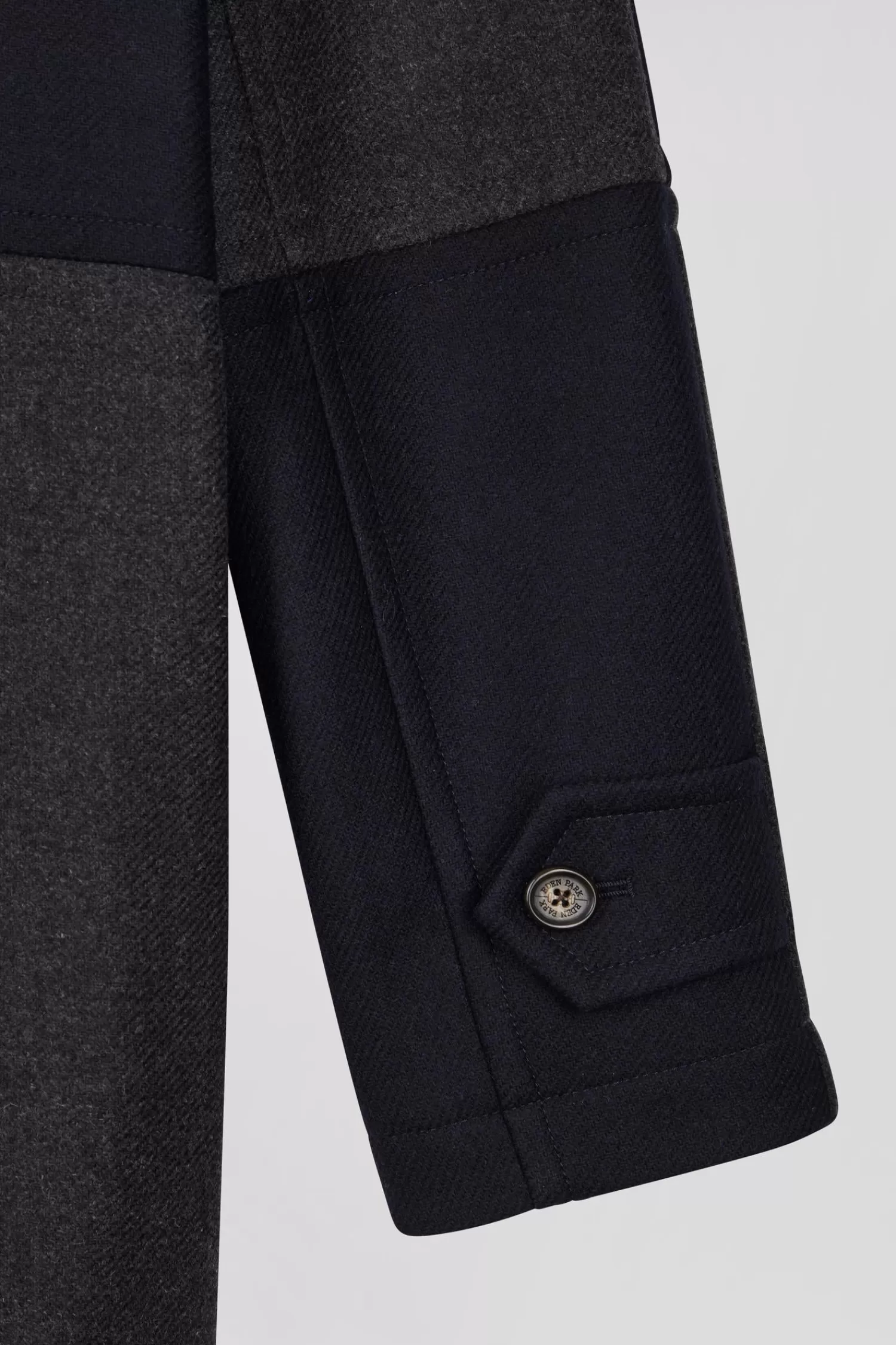 navy_blue_barbarian_wool_blend_duffle_coat_8.webp Eden Park Navy blue Barbarian wool blend duffle coat< Coats And Jackets