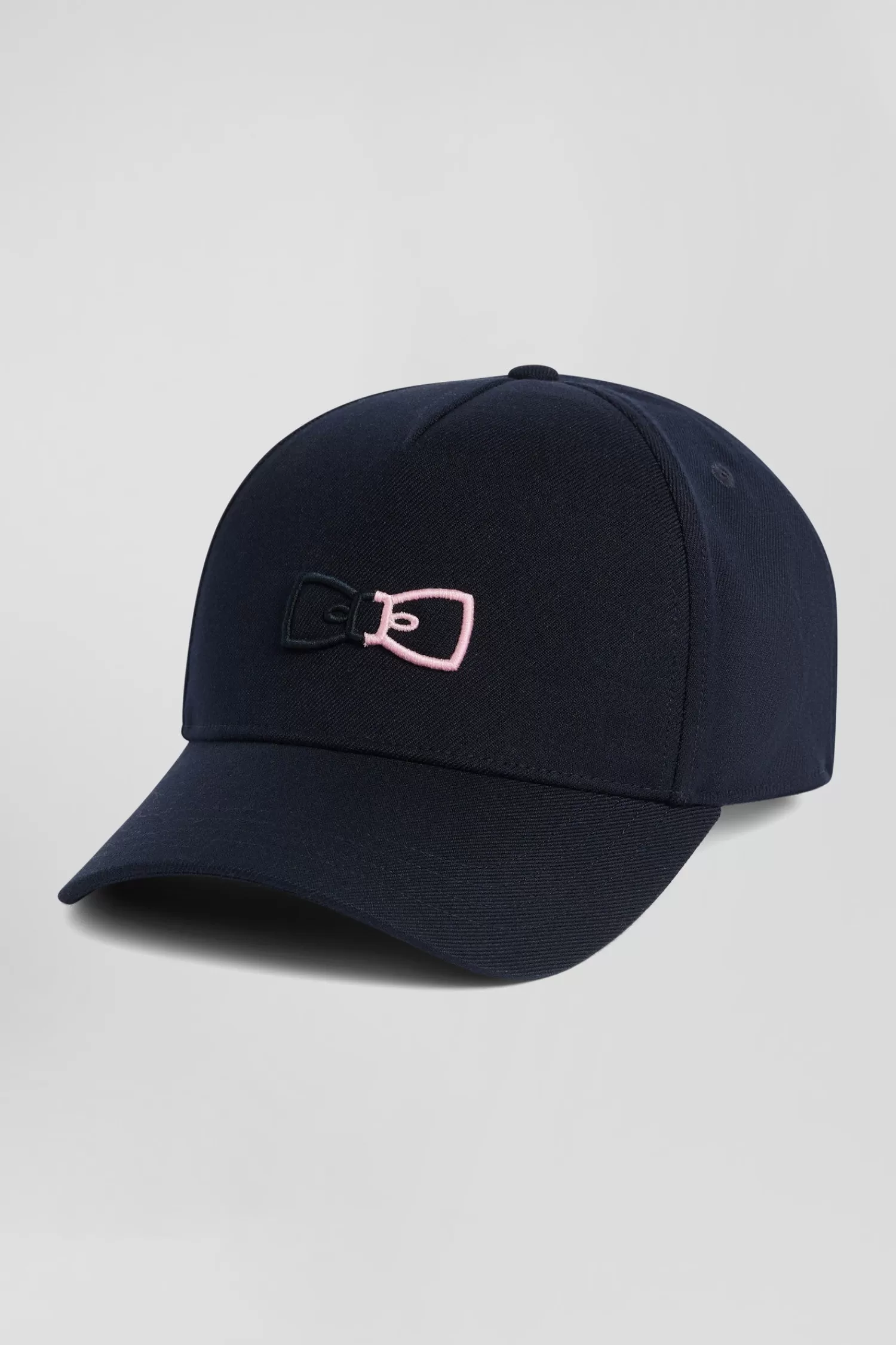 Eden Park Navy blue cap with bow tie embroidery< Caps