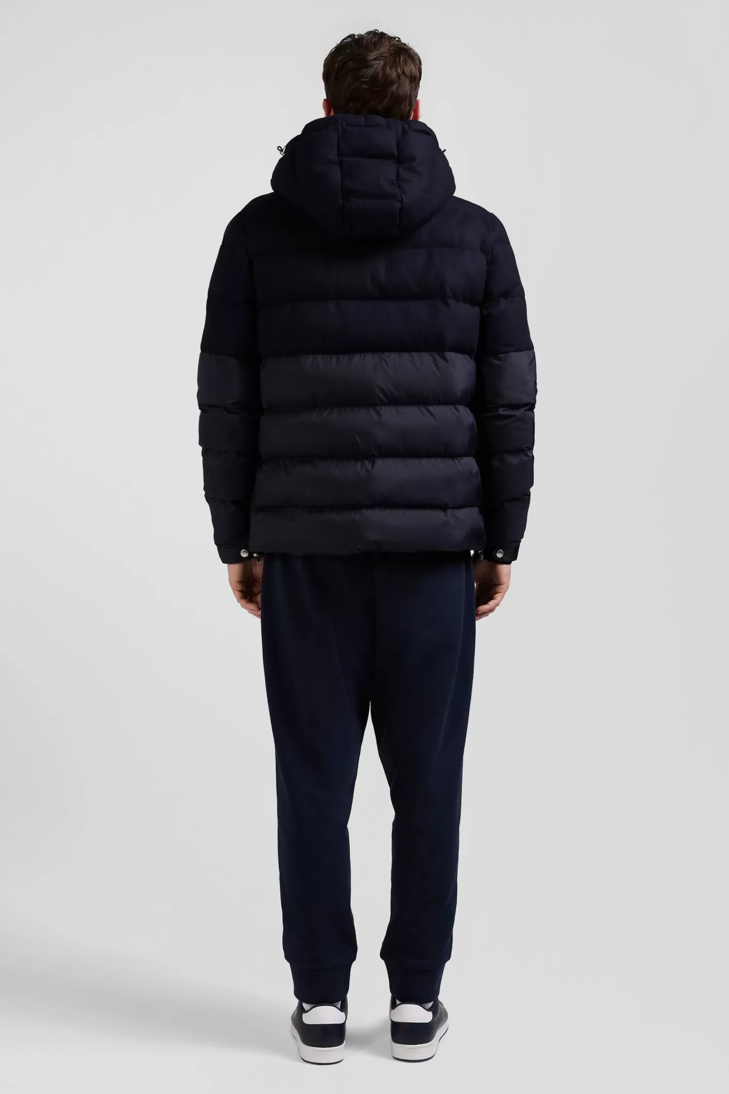 navy_blue_flannel_and_nylon_down_jacket_5.webp Eden Park Navy blue flannel and nylon down jacket< Coats And Jackets