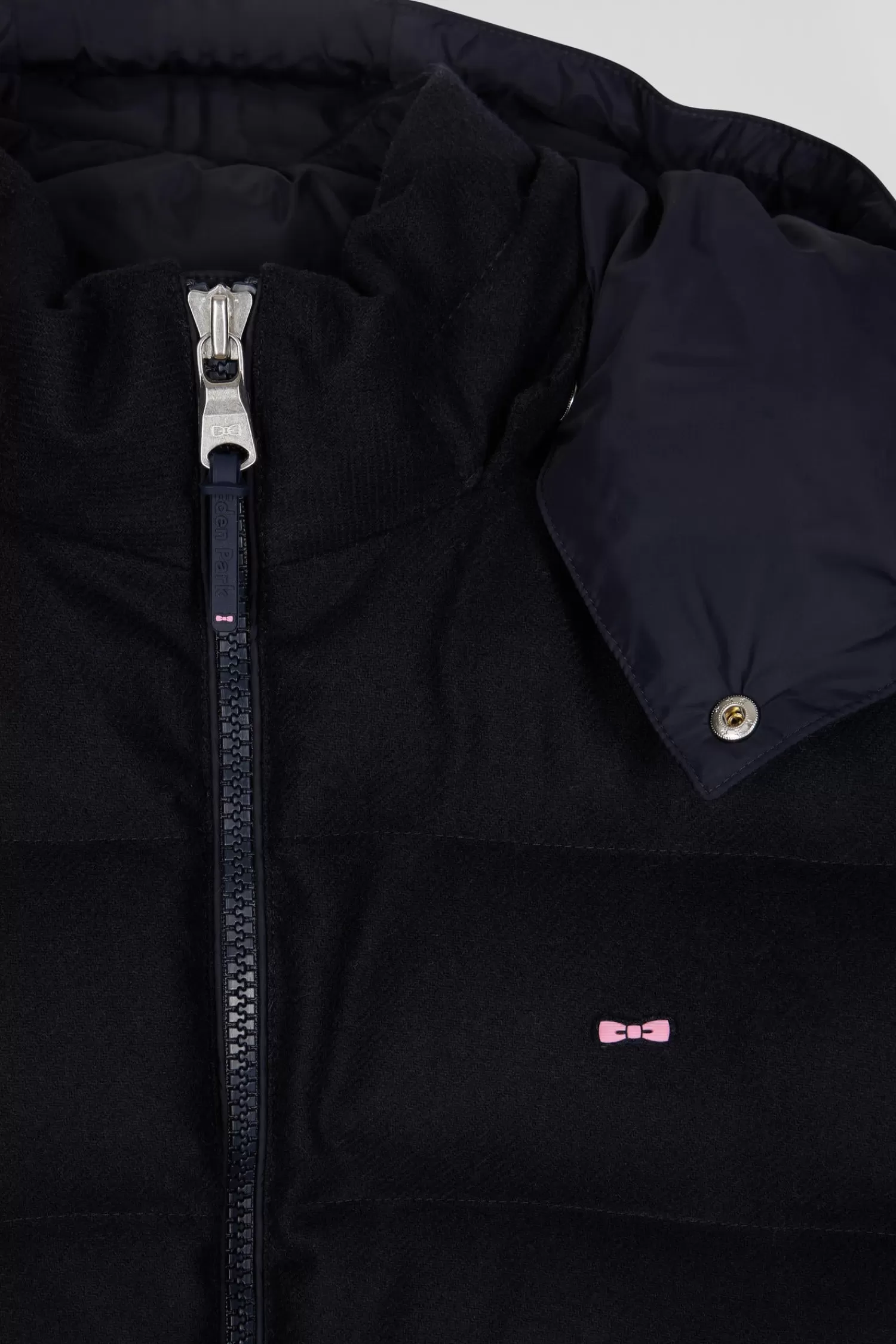 navy_blue_flannel_and_nylon_down_jacket_6.webp Eden Park Navy blue flannel and nylon down jacket< Coats And Jackets