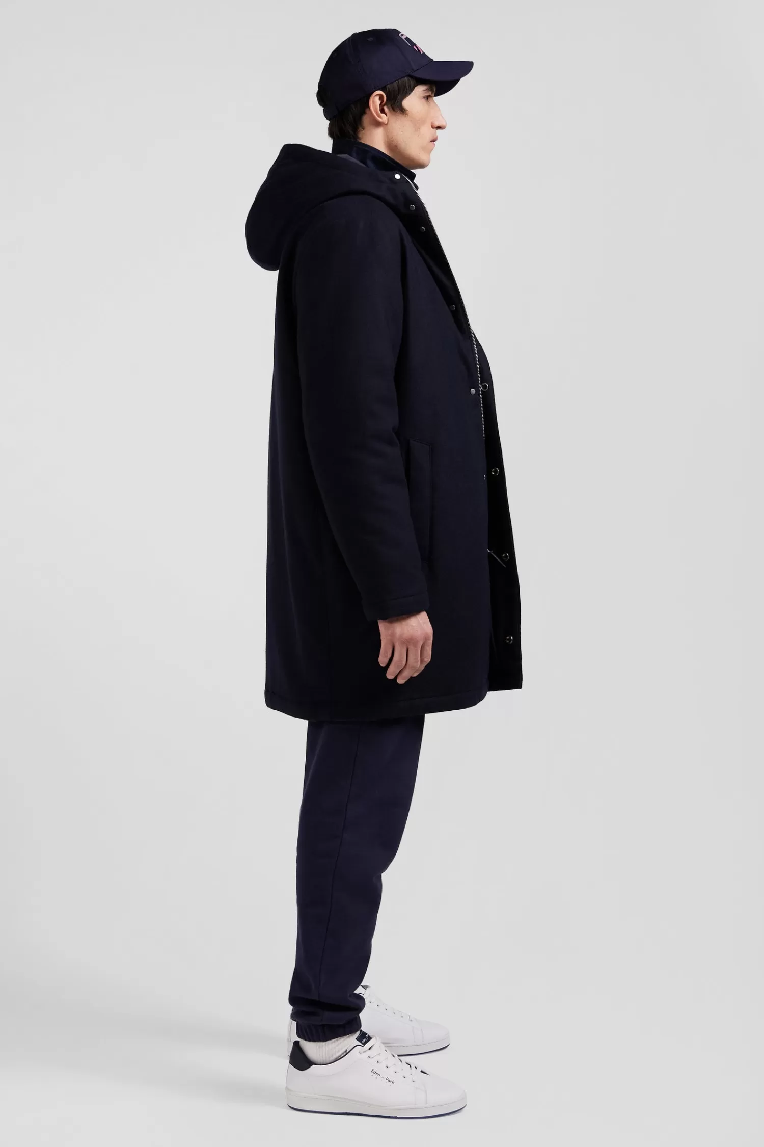 navy_blue_in_flannel_wool_parka_4.webp Eden Park Navy blue 2-in-1 flannel wool parka< Coats And Jackets