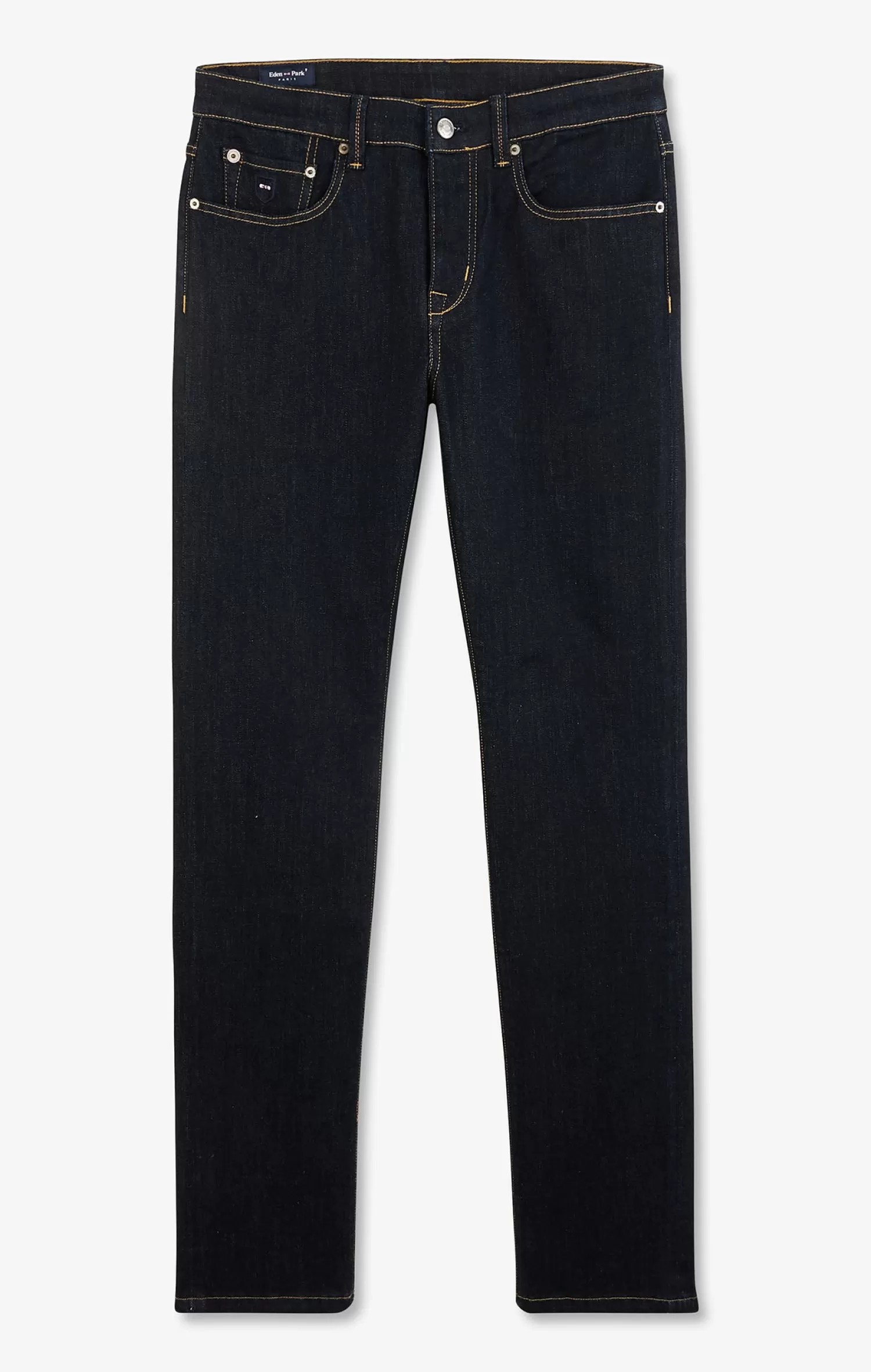 Eden Park Navy blue jeans in stretch cotton< Pants