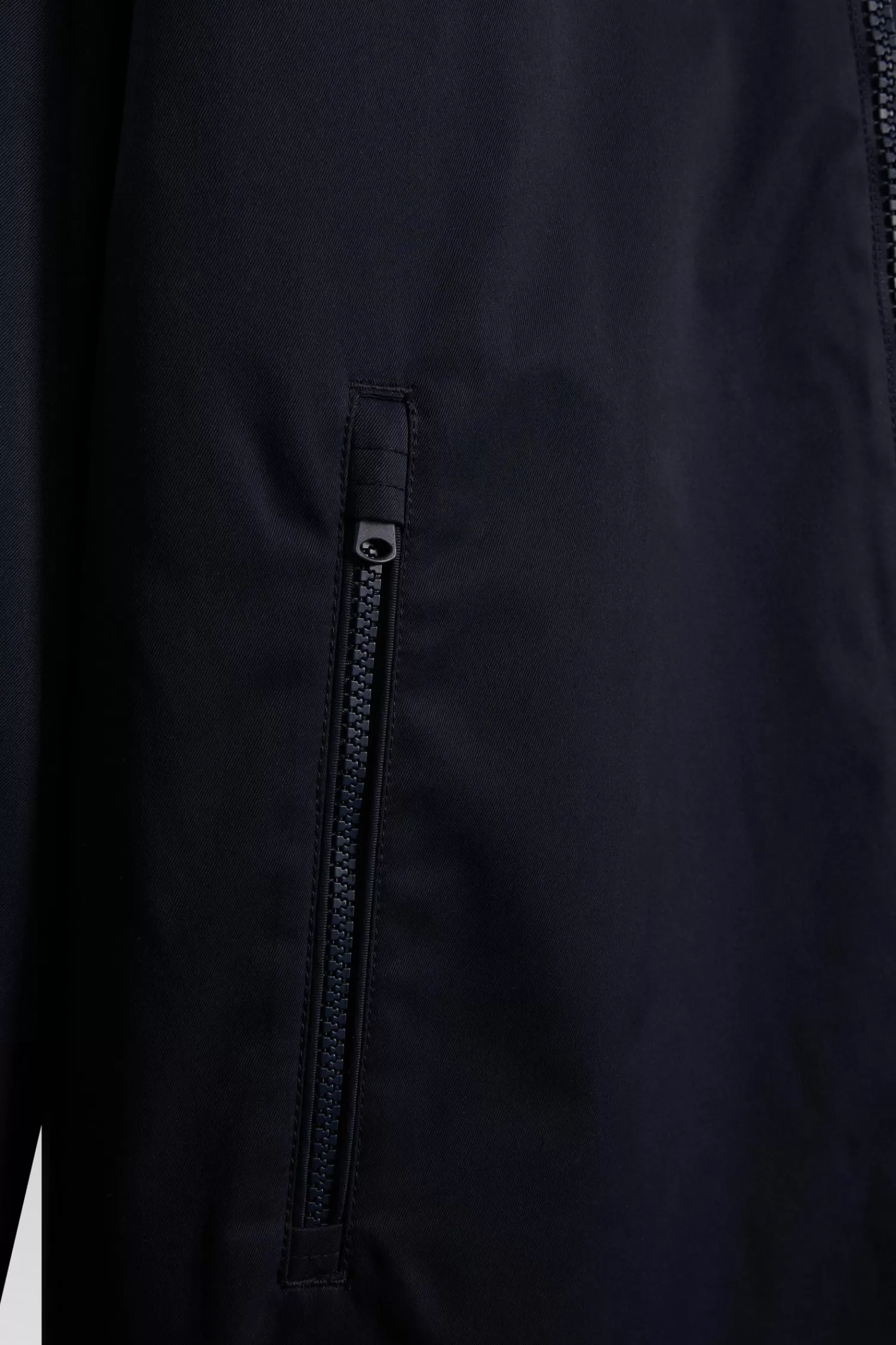 navy_blue_long_hooded_nylon_parka_6.webp Eden Park Navy blue long hooded nylon parka< Coats And Jackets