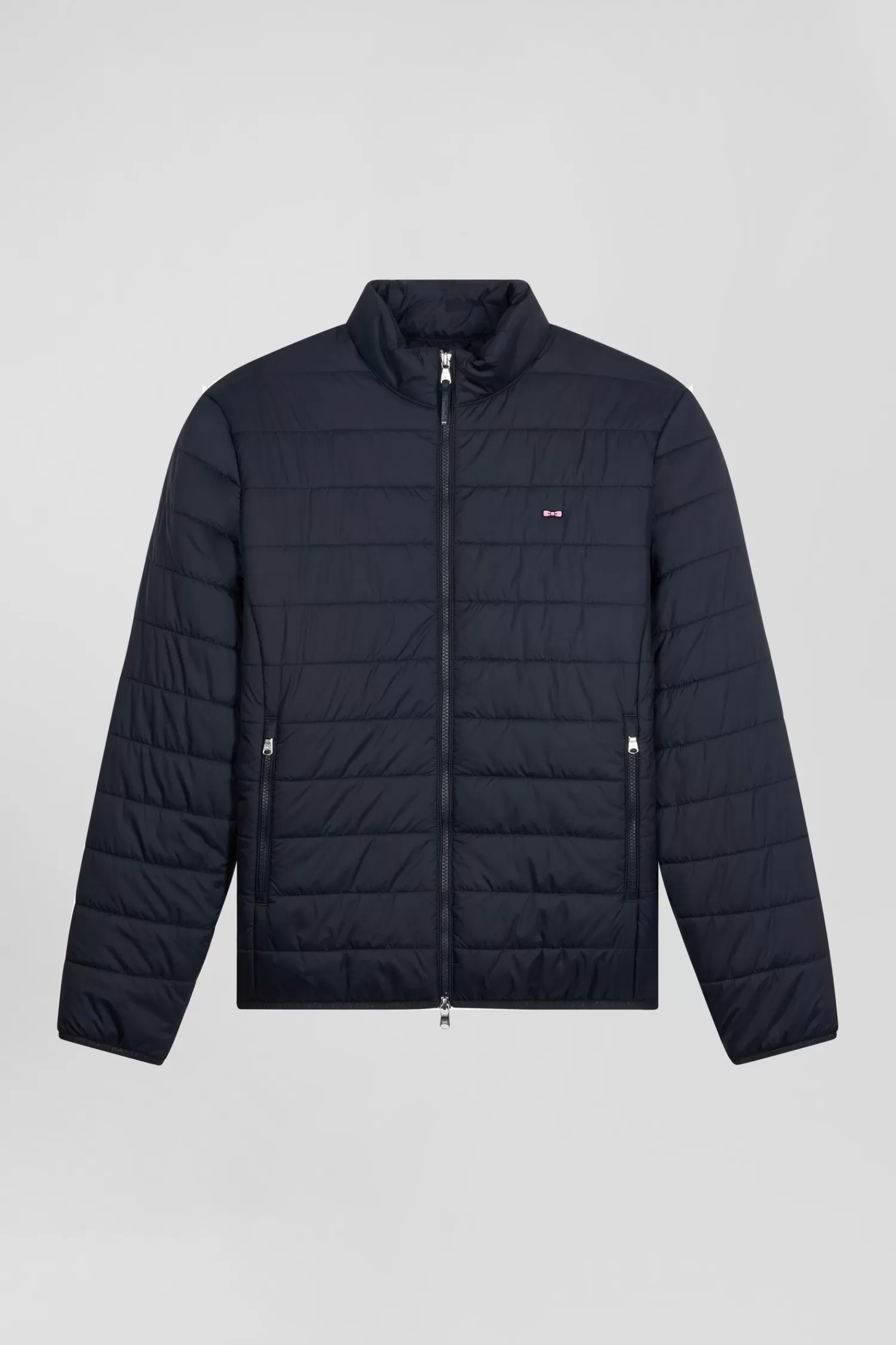 Eden Park Navy blue long-sleeved high collar down jacket< Coats And Jackets