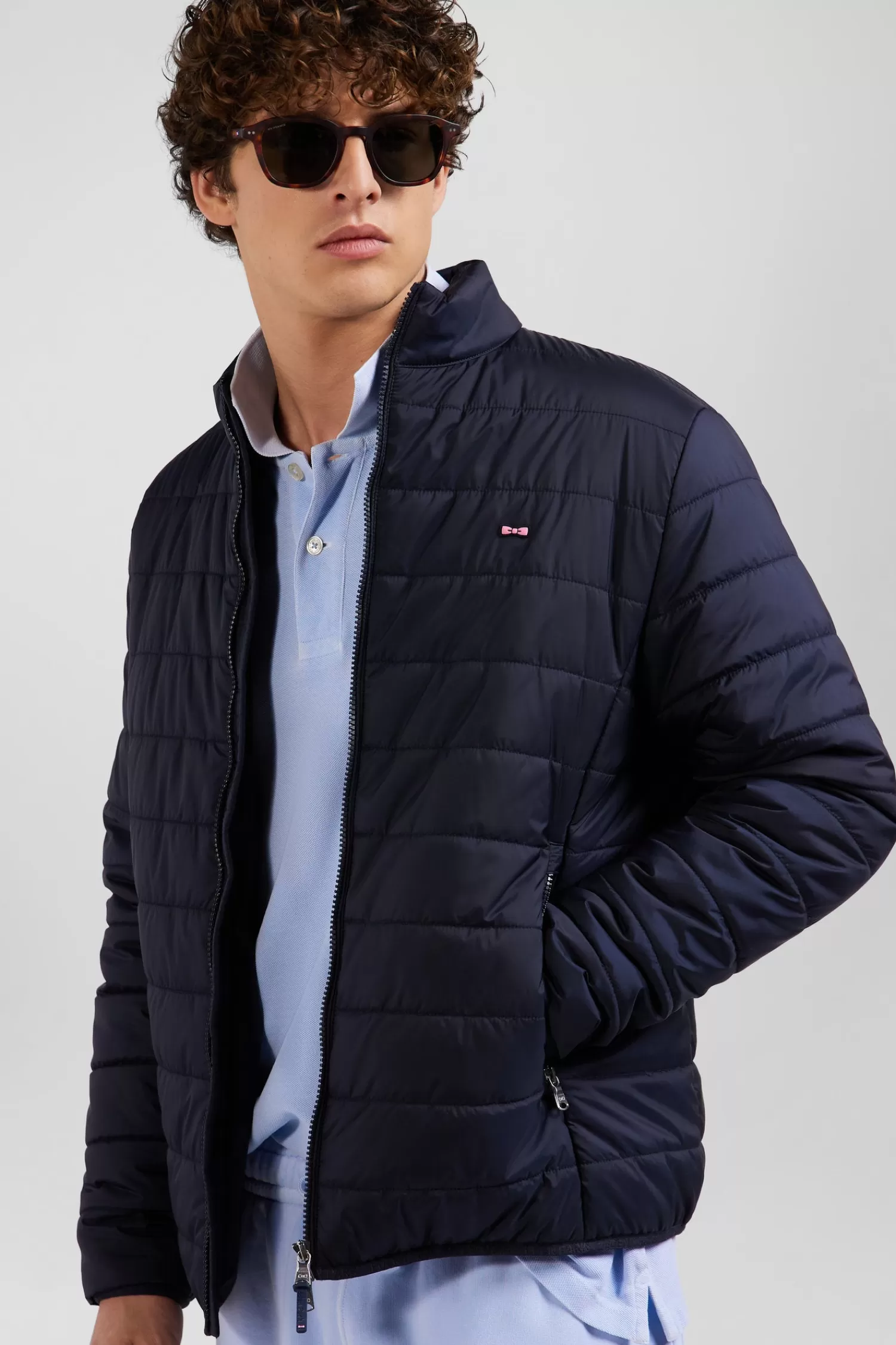 navy_blue_longsleeved_high_collar_down_jacket_2.webp Eden Park Navy blue long-sleeved high collar down jacket< Coats And Jackets