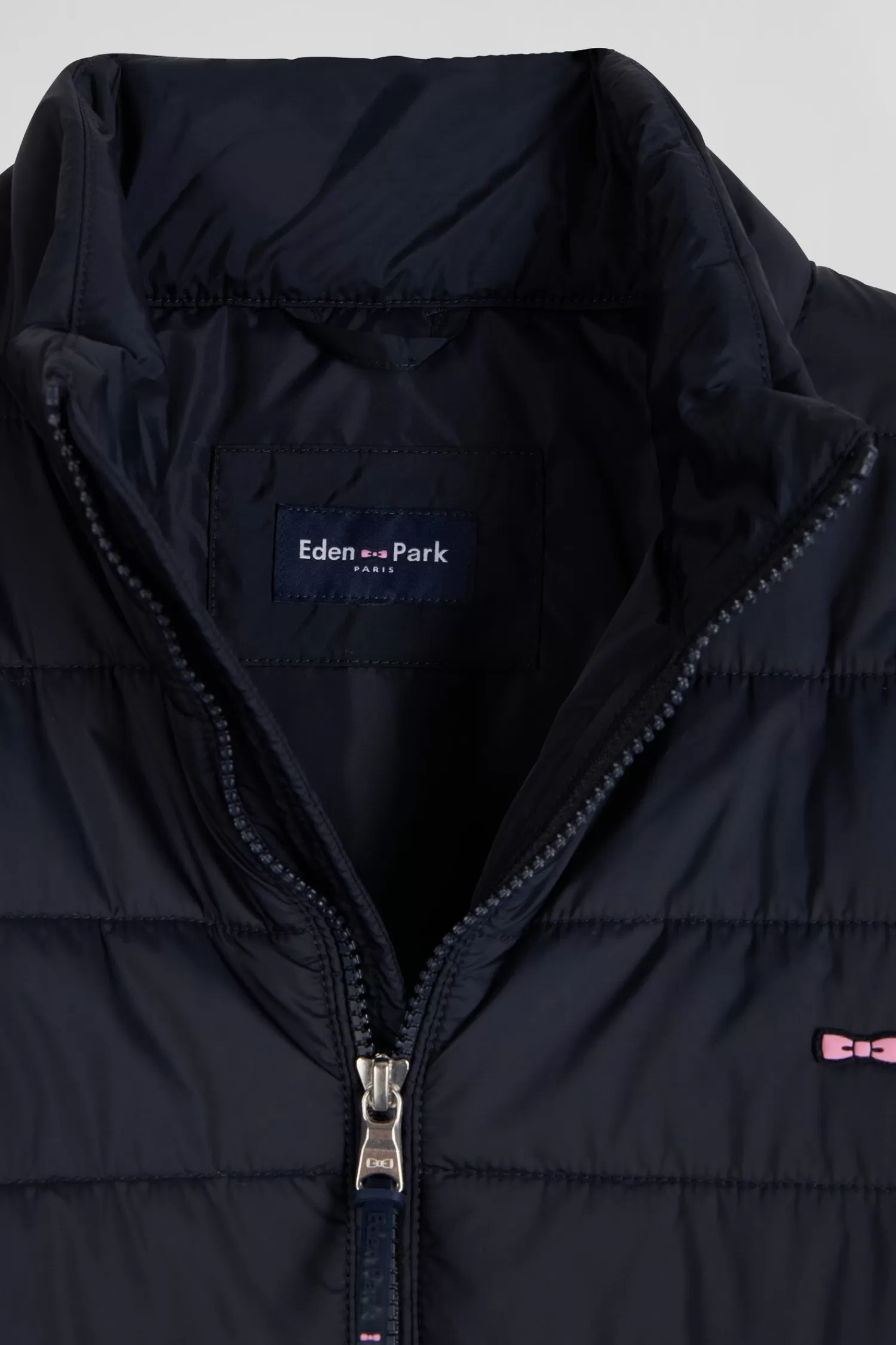 navy_blue_longsleeved_high_collar_down_jacket_8.webp Eden Park Navy blue long-sleeved high collar down jacket< Coats And Jackets