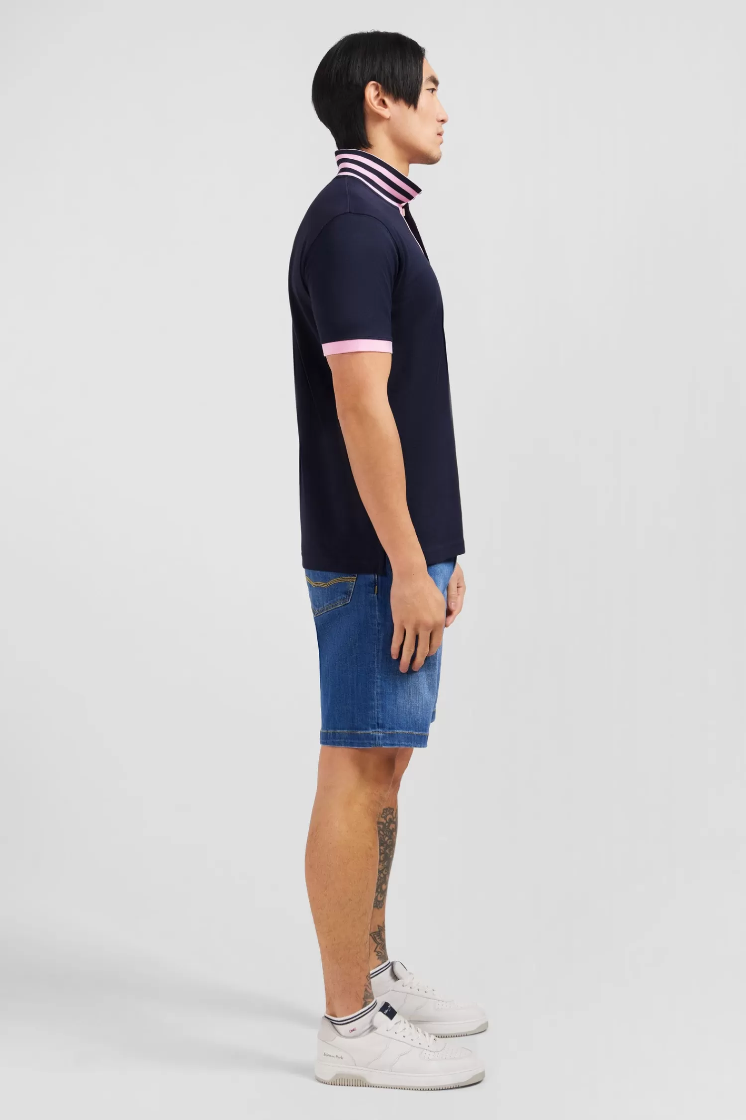 navy_blue_pima_cotton_polo_with_contrasting_accents_4.webp Eden Park Navy blue pima cotton polo with contrasting accents< Polos