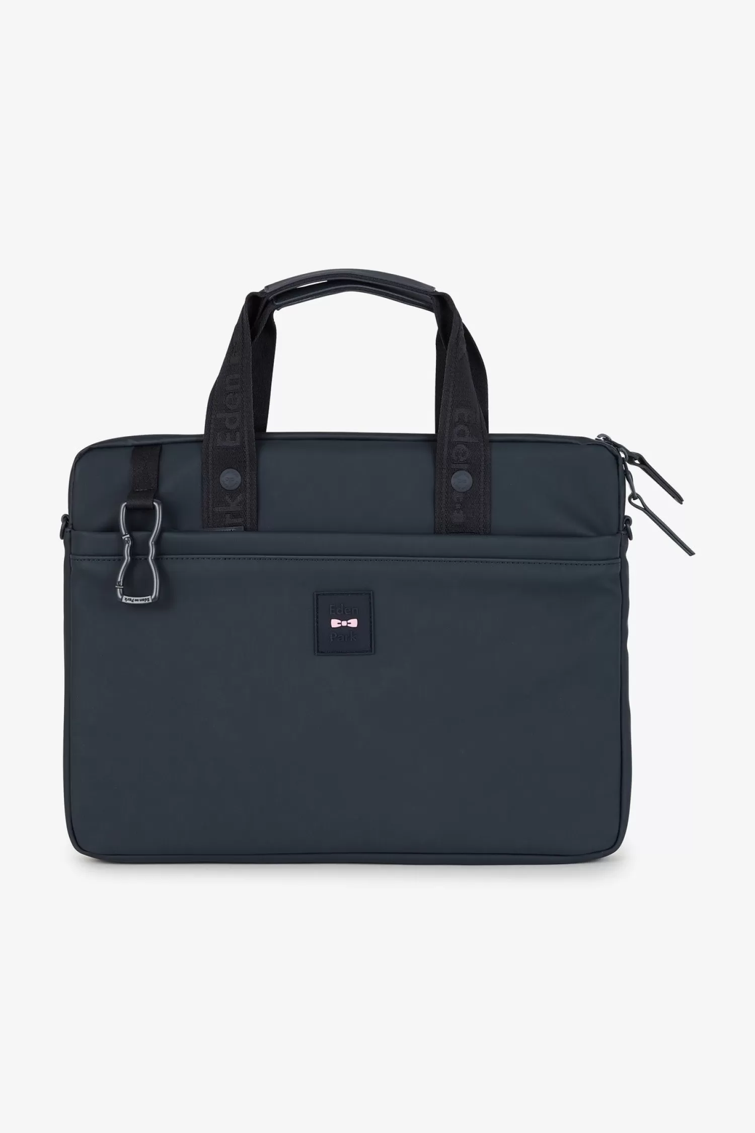 Eden Park Navy blue rubber laptop sacoche< Bags