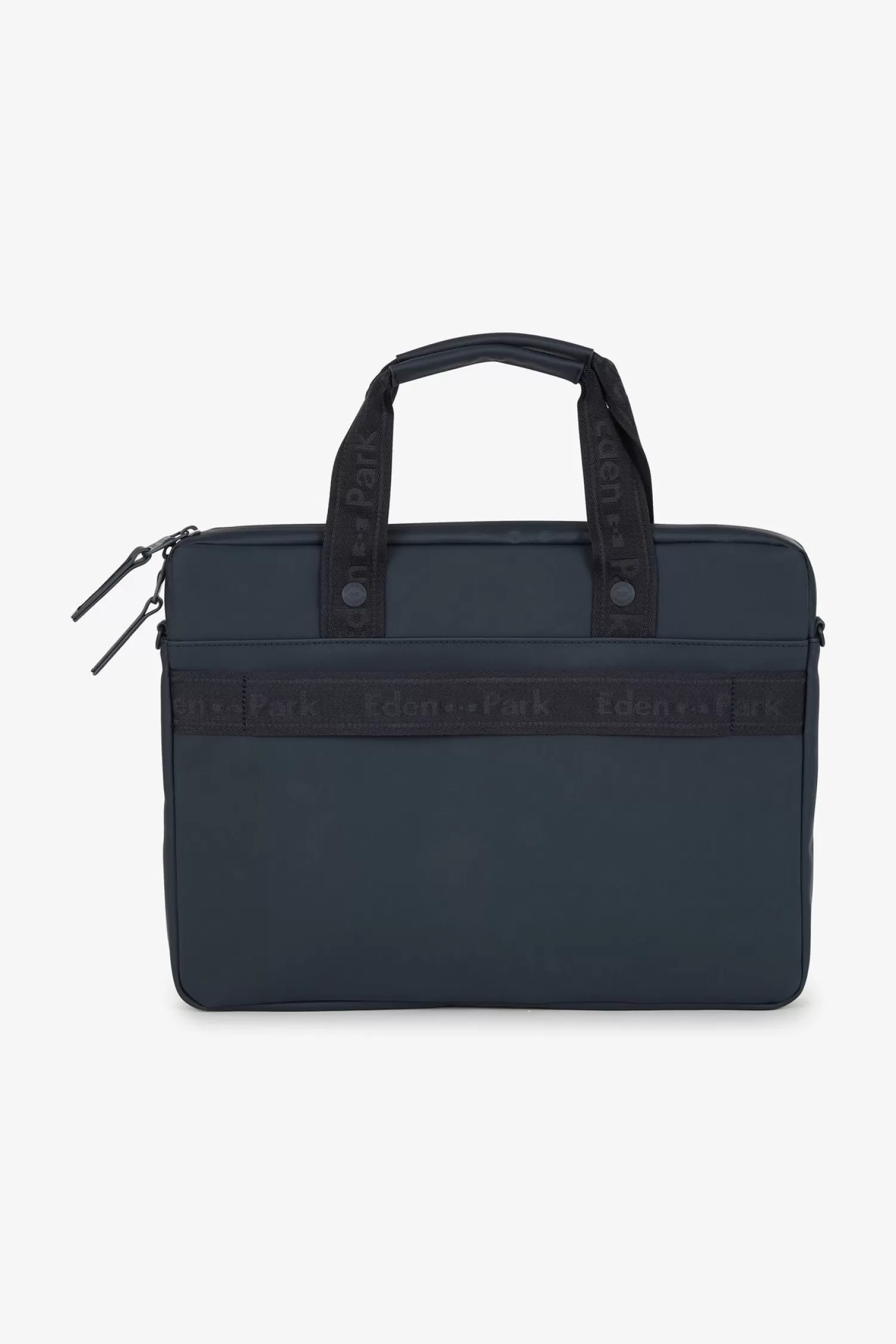 Eden Park Navy blue rubber laptop sacoche< Bags